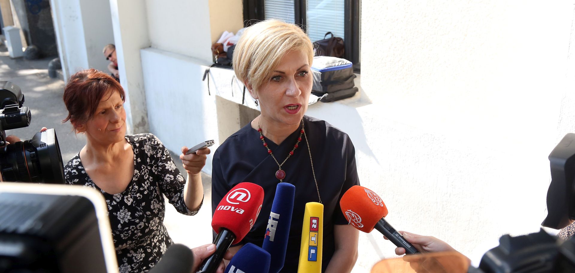 Zagreb, 23.05.2017 - U sredinjici HDZ-a odrava se sjednica Predsjednitva i Nacionalnog vijeæa HDZ-a.  Na fotografiji Ivana ojat.
foto HINA / Denis CERIÆ /dc