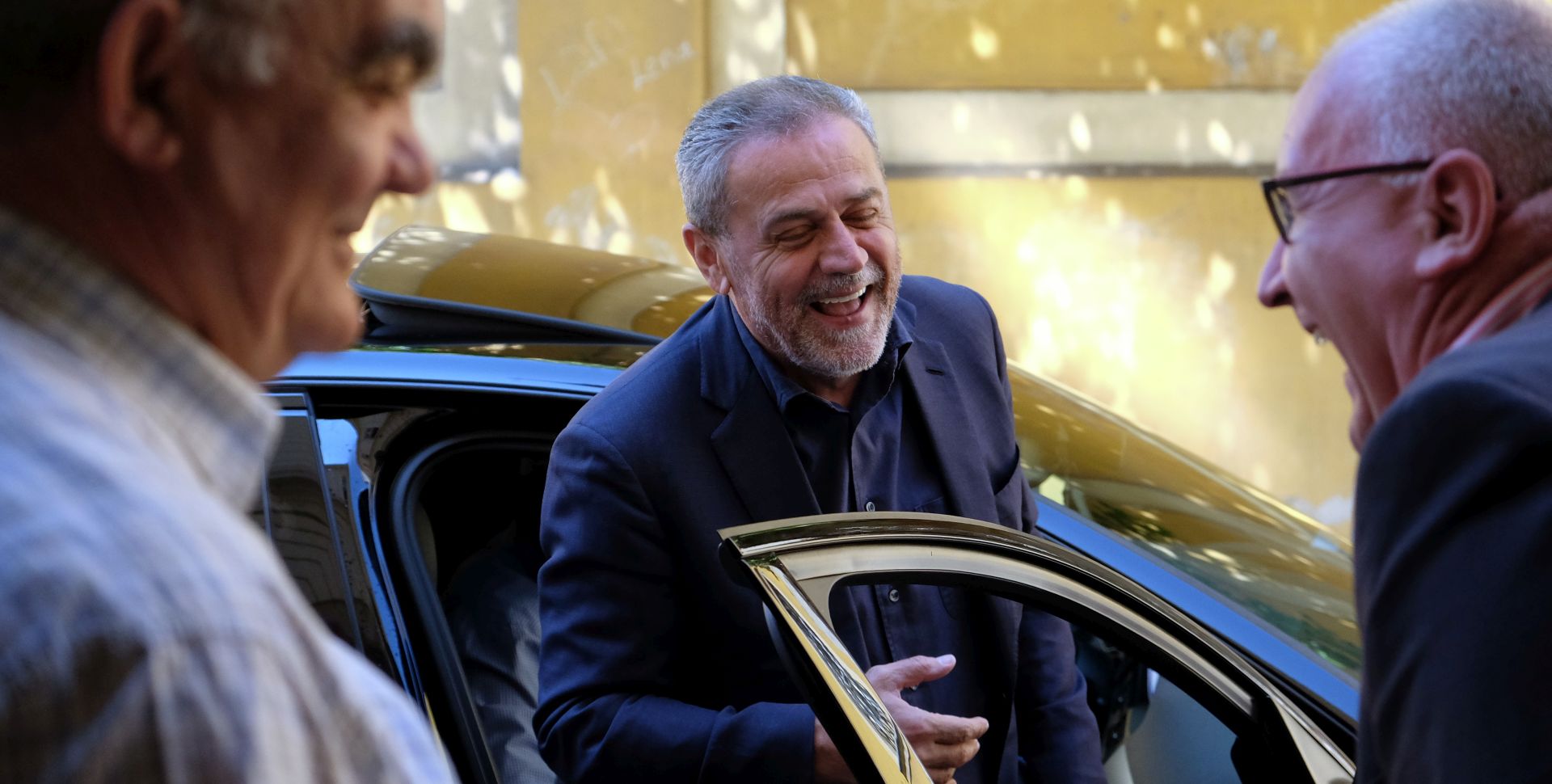 Zagreb, 05.06.2017. - Gradonačelnik Grada Zagreba Milan Bandić, sa suradnicima, susreo se s članovima Hrvatskog generalskog zbora u njihovom prostorijama.
Na fotografiji Milan Bandić.
foto HINA/ Edvard ŠUŠAK/ es