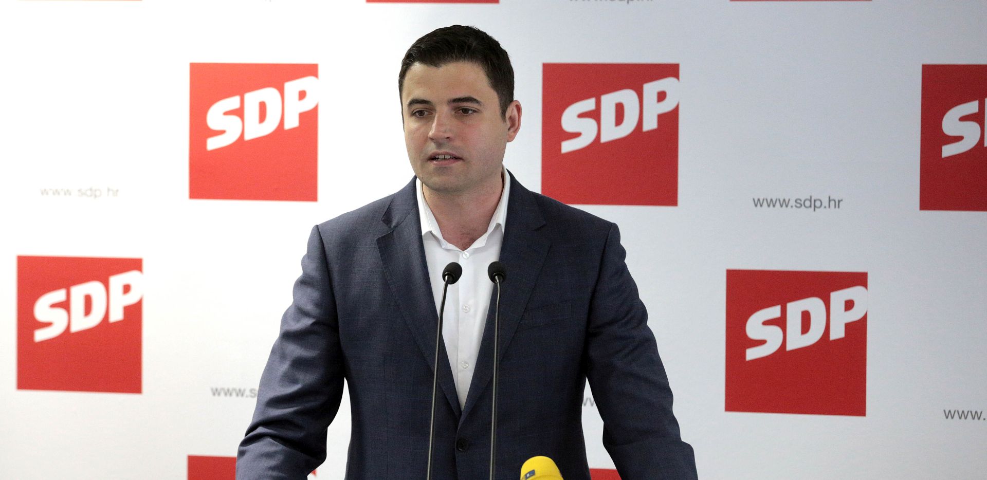 Zagreb, 10.06.2017. - Sjednica Glavnog odbora SDP-a. Na slici predsjednik SDP-a Davor Bernardić.
Foto Hina Dario GRZELJ/ dag