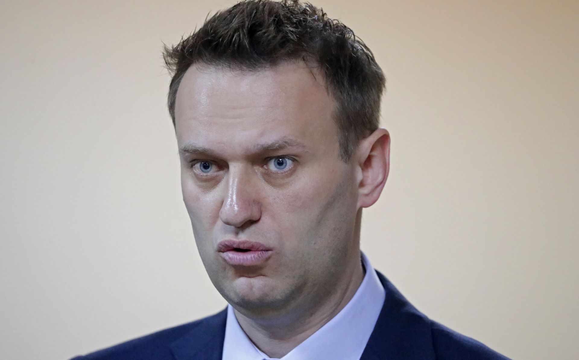 epa06024260 (FILE) - Russian liberal opposition leader and anti-corruption blogger Alexei Navalny attends hearing at the Lyublinsky district court in Moscow, Russia, 30 May 2017 (reissued 12 June 2017). According to news reports on 12 June 2017 citing his wife Yuliya Navalnaya, Alexei Navalny has been arrested ahead of planned protests in Moscow.  EPA/SERGEI ILNITSKY