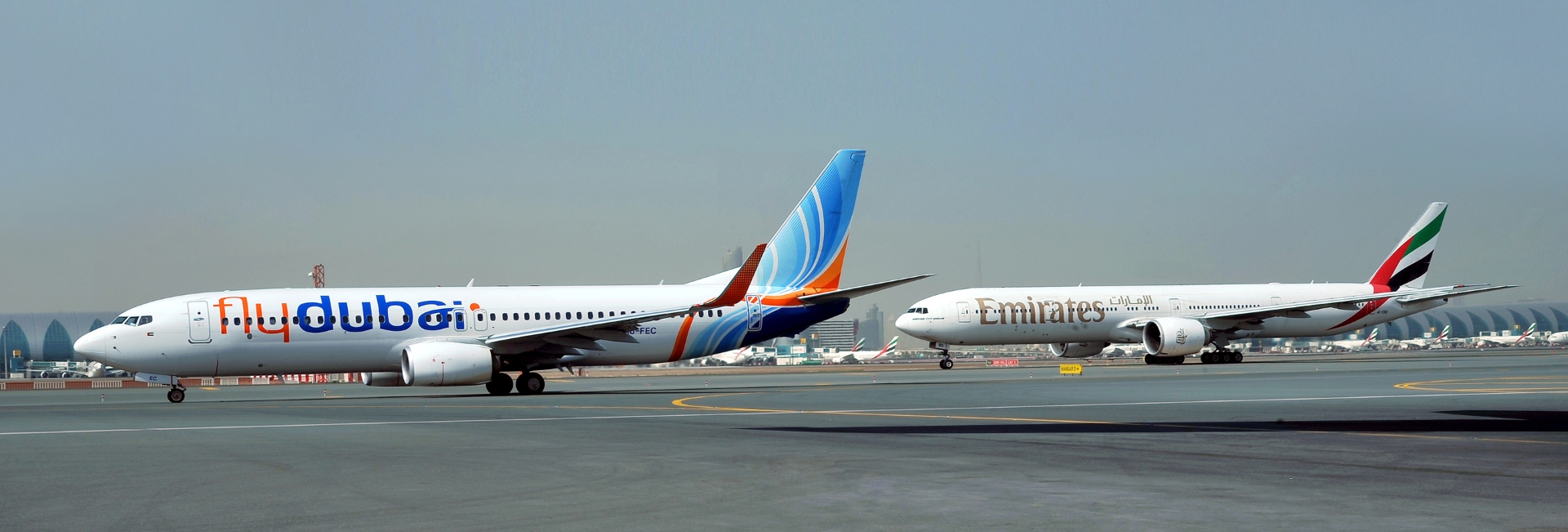 Emirates, flydubai