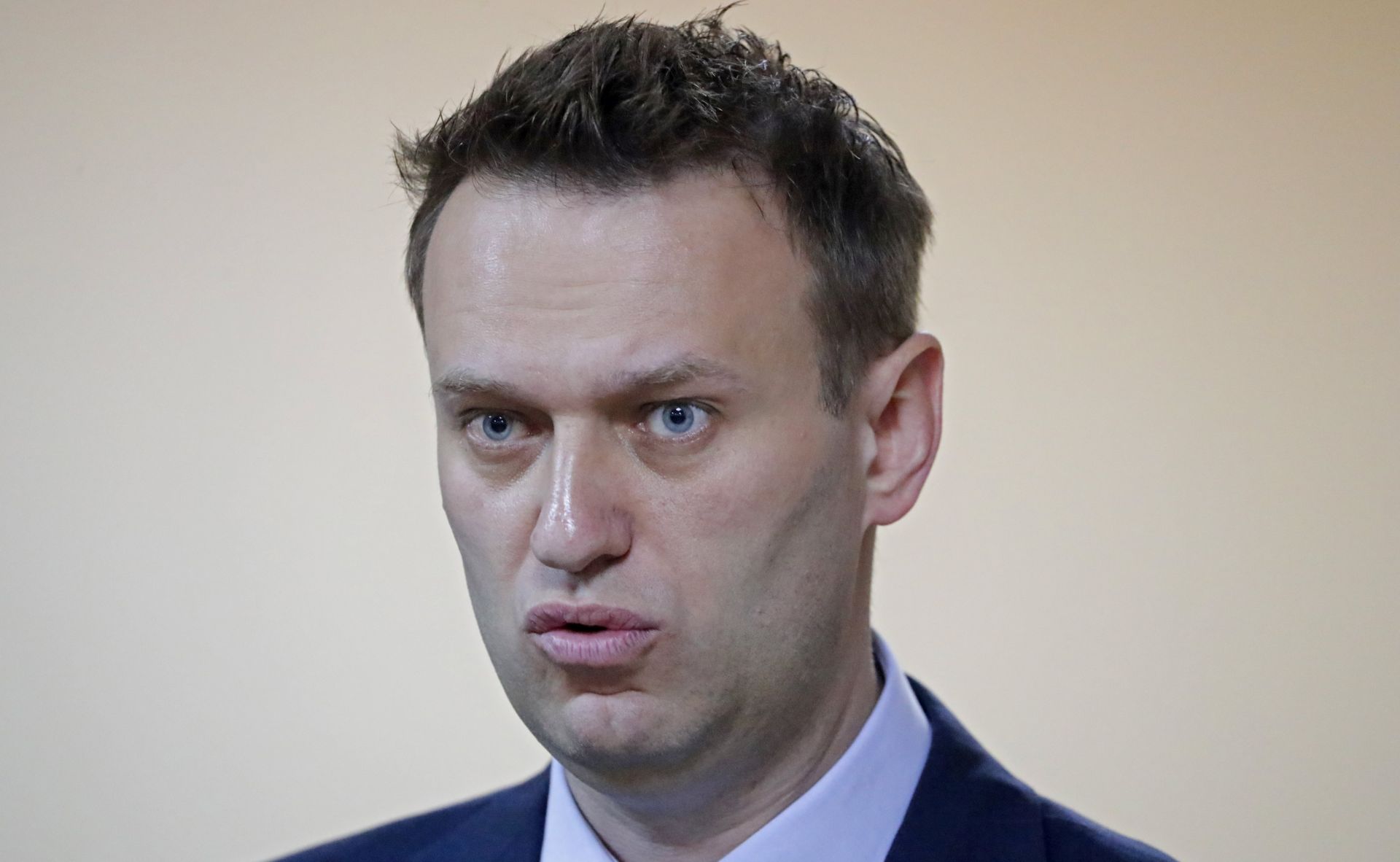 epa06024260 (FILE) - Russian liberal opposition leader and anti-corruption blogger Alexei Navalny attends hearing at the Lyublinsky district court in Moscow, Russia, 30 May 2017 (reissued 12 June 2017). According to news reports on 12 June 2017 citing his wife Yuliya Navalnaya, Alexei Navalny has been arrested ahead of planned protests in Moscow.  EPA/SERGEI ILNITSKY