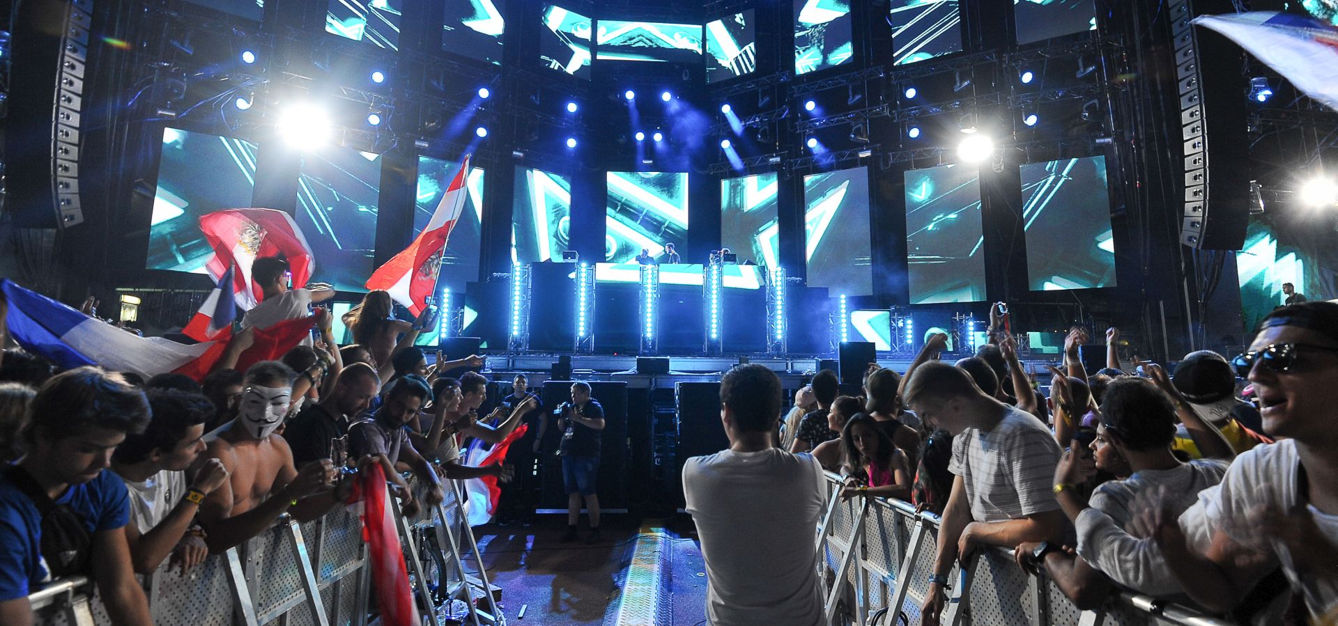Split, 14.07.2017. - Prvi dan Ultra Europe festivala koji se odrava na splitskom Poljudu. foto HINA/ Mario STRMOTIÆ/ lsd