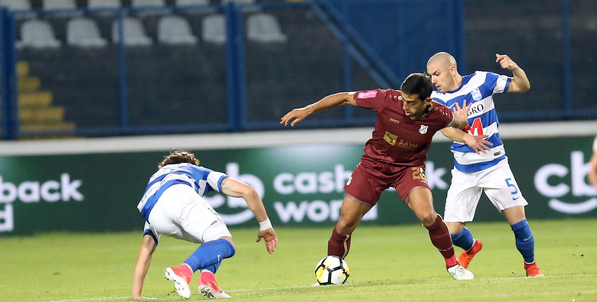 Osijek, 07.08.2017 - Utakmica 4. kola Prve HNL Osijek - Rijeka.
foto HINA/ ik