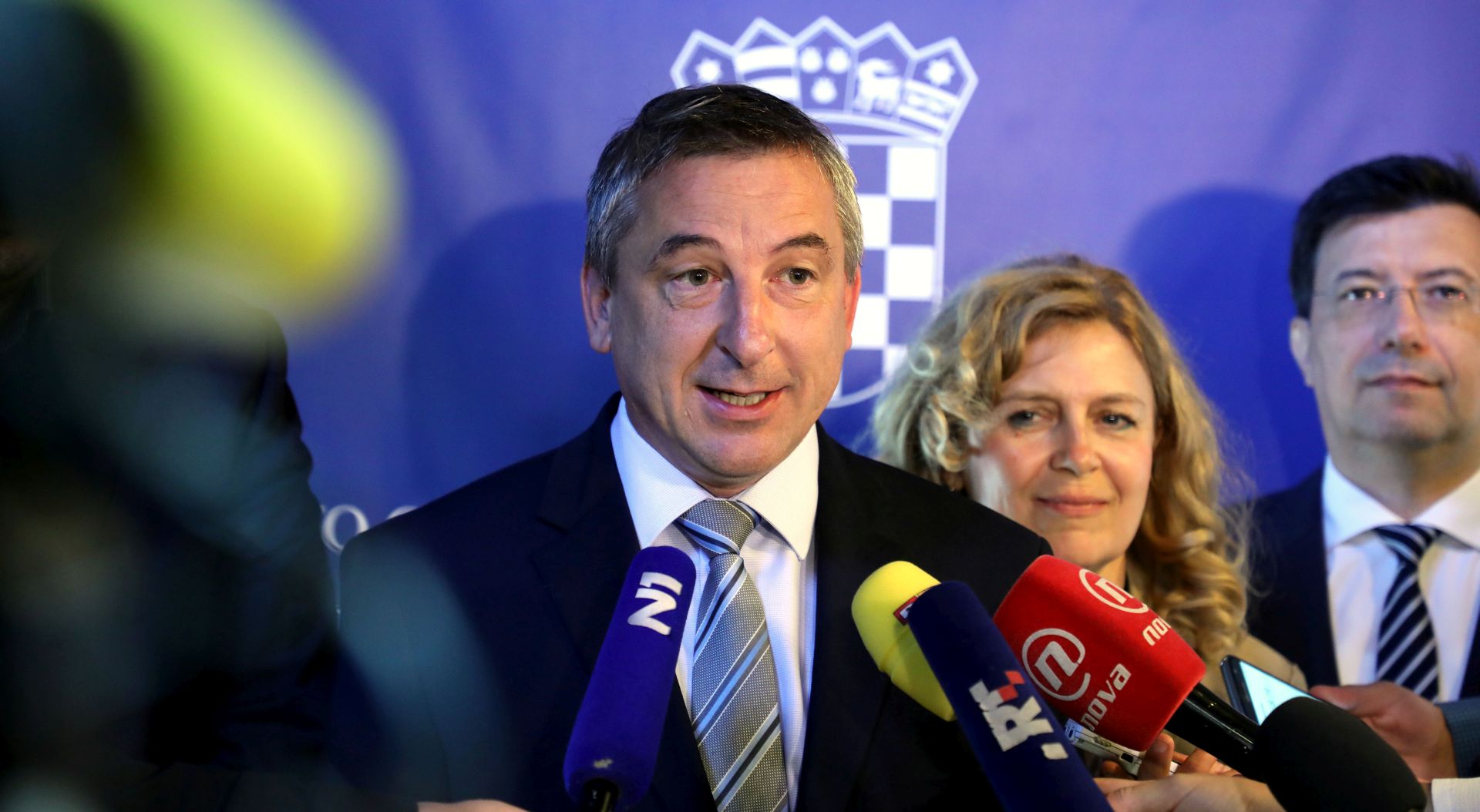 Zagreb, 13.09.2017. - U povodu 100 dana na èelu ministarstva, ministar graditeljstva i prostornoga ureðenja Predrag tromar odrao je susret s novinarima. Na fotografiji Predrag tromar. foto HINA/ Lana SLIVAR DOMINIÆ/ lsd