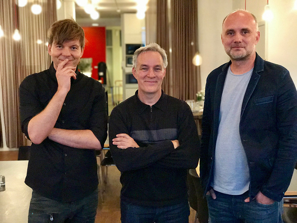 Davor Bruketa, Alain Groenendaal i Nikola Žinić
