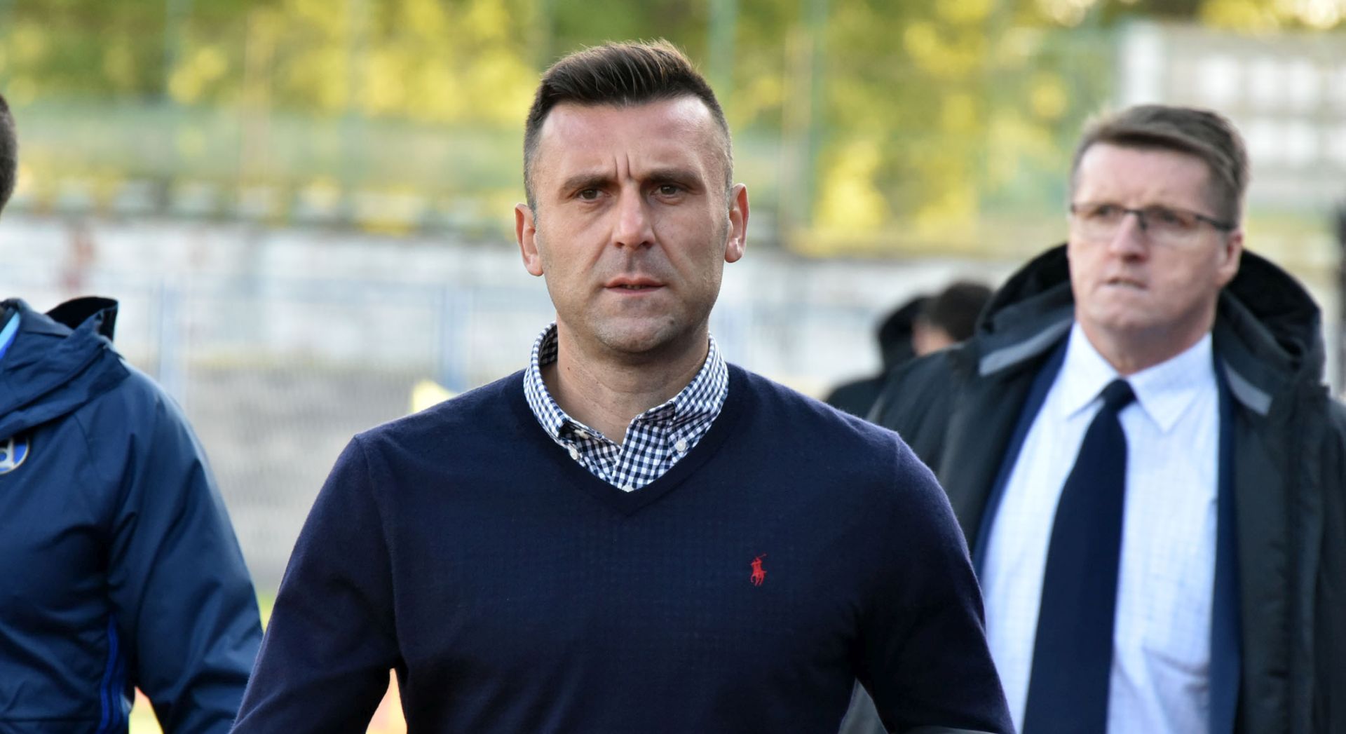 Vinkovci, 30.9.2017. - U susretu 11. kola Prve HNL u Vinkovcima su nogometai Dinama pobijedili Cibaliju 5-2 (2-1) i opet se odvojili na vrhu ljestvice. Na slici trener Dinama Mario Cvitanoviæ.
foto HINA/ ua