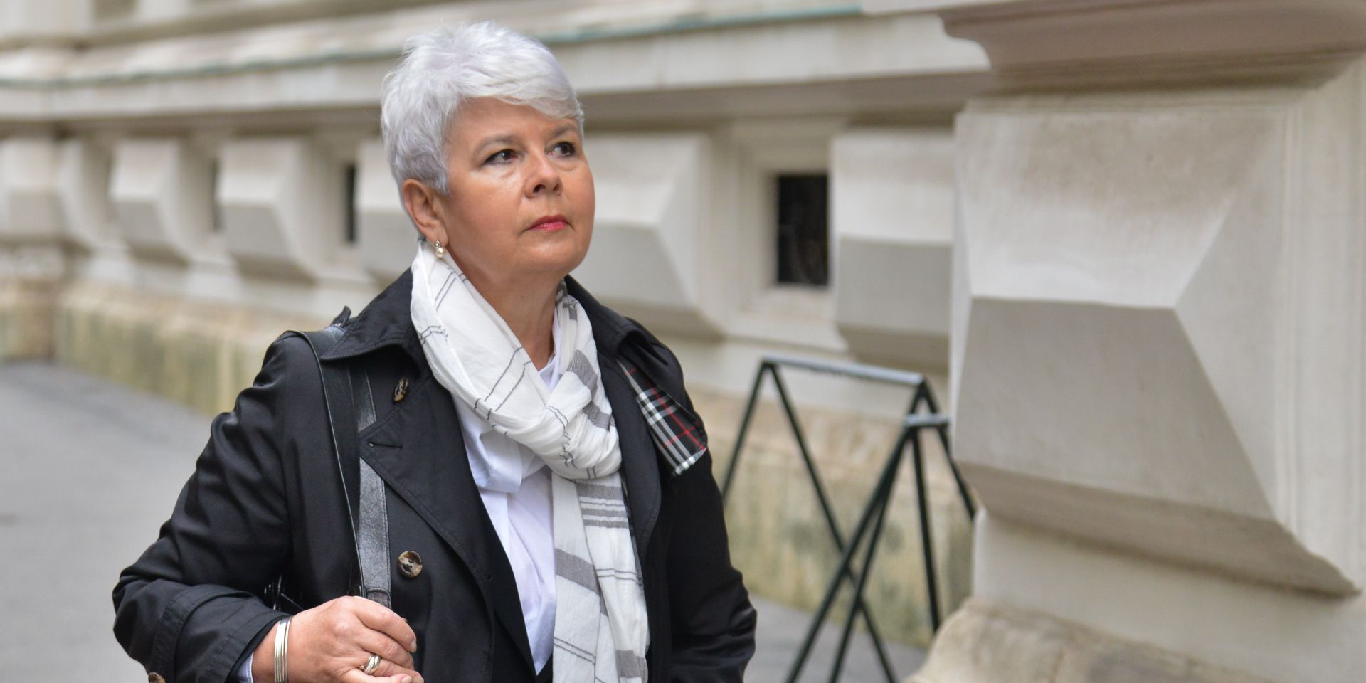 Zagreb, 03.10.2017. - Nastavak suđenja bivšem premijeru Ivi Sanaderu u slučaju Fimi media.Na fotografiji  Jadranka Kosor.
foto HINA/ Admir BULJUBAŠIĆ/ abu