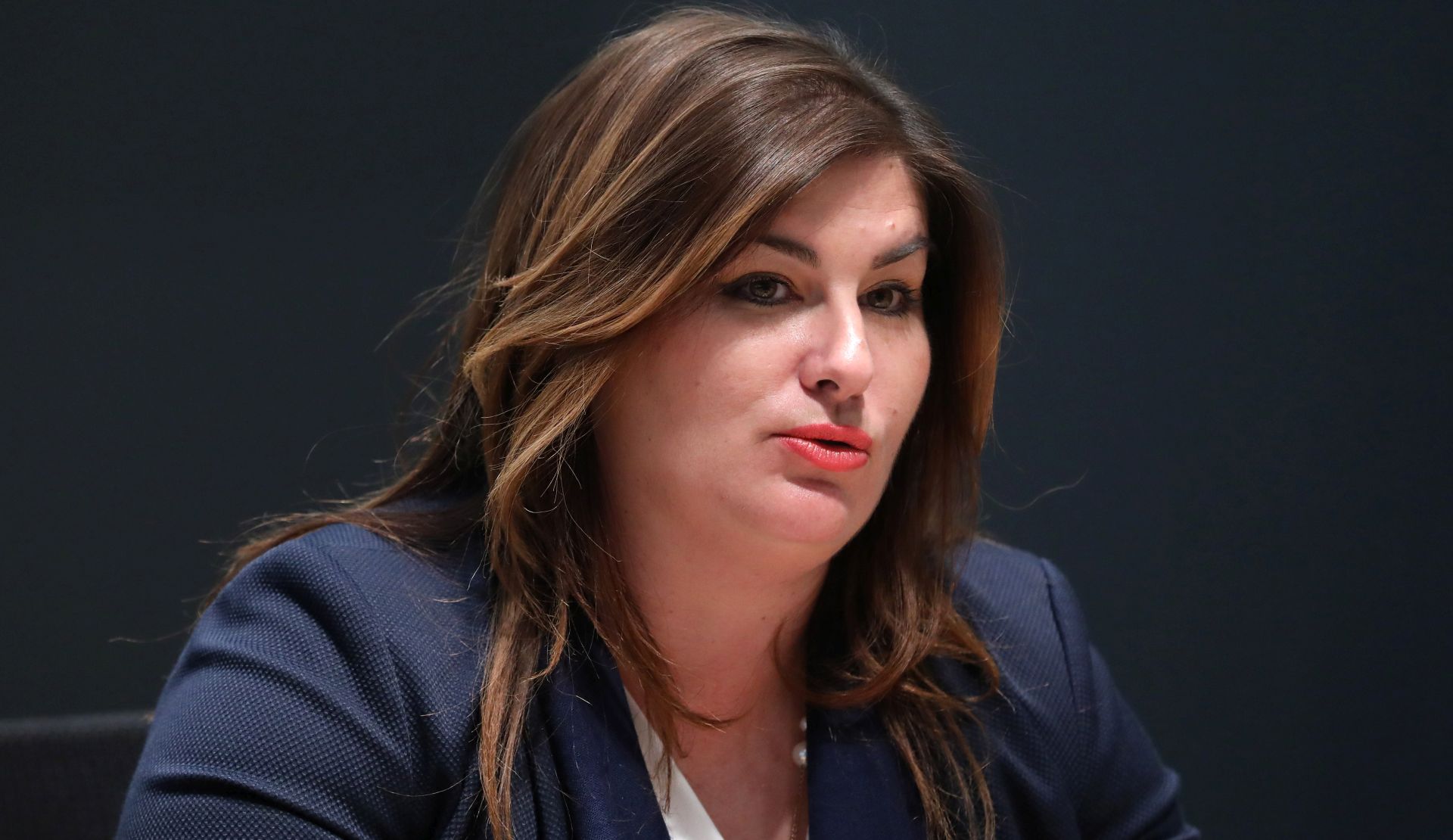 Zagreb, 31.10.2017. - Ministrica regionalnoga razvoja i fondova Europske unije Gabrijela alac je sa upanima i gradonaèelnicima potpisala ugovore o dodjeli 42 milijuna kuna za poboljanje materijalnih uvjeta u 47 objekata osnovnih i srednjih kola. Na fotografiji Gabrijela alac. foto HINA/ Lana SLIVAR DOMINIÆ/ lsd