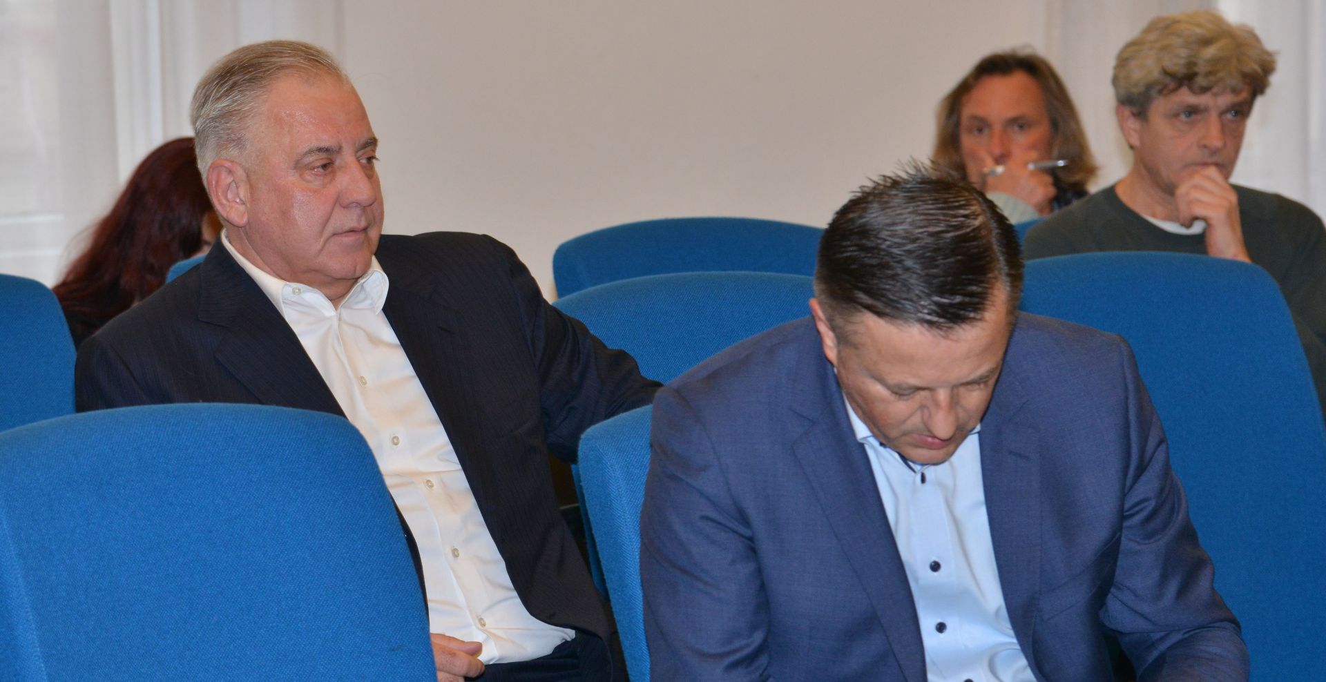 Zagreb, 07.11.2017. - Županijski sud u Zagrebu, nastavak suđenja bivšem premijeru Ivi Sanaderu.
Na fotografiji Ivo Sanader u sudnici.
foto HINA/ Admir BULJUBAŠIĆ/ abu