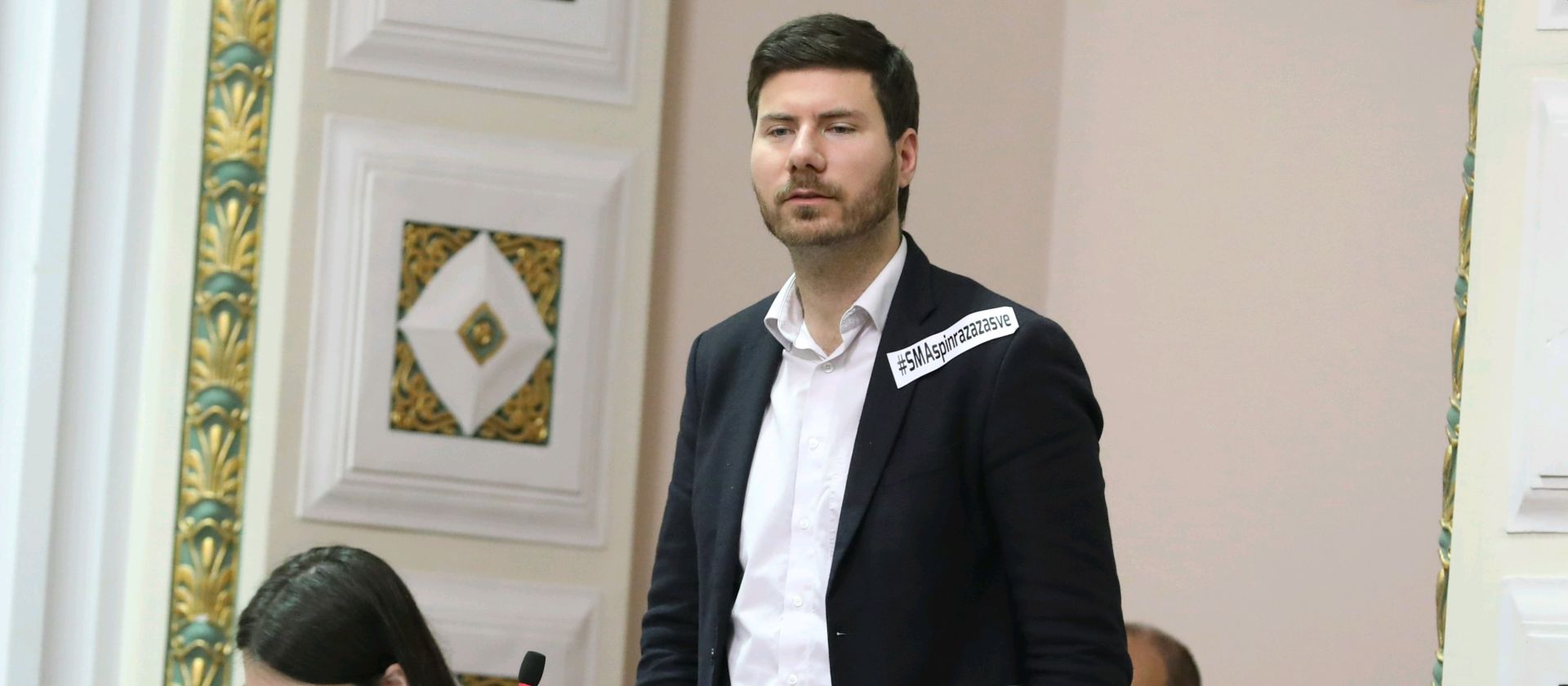 Zagreb, 30.11.2017. - Glasanje o proraèunu u Hrvatskom saboru. Na fotografiji Ivan Pernar. foto HINA/ Lana SLIVAR DOMINIÆ/ lsd