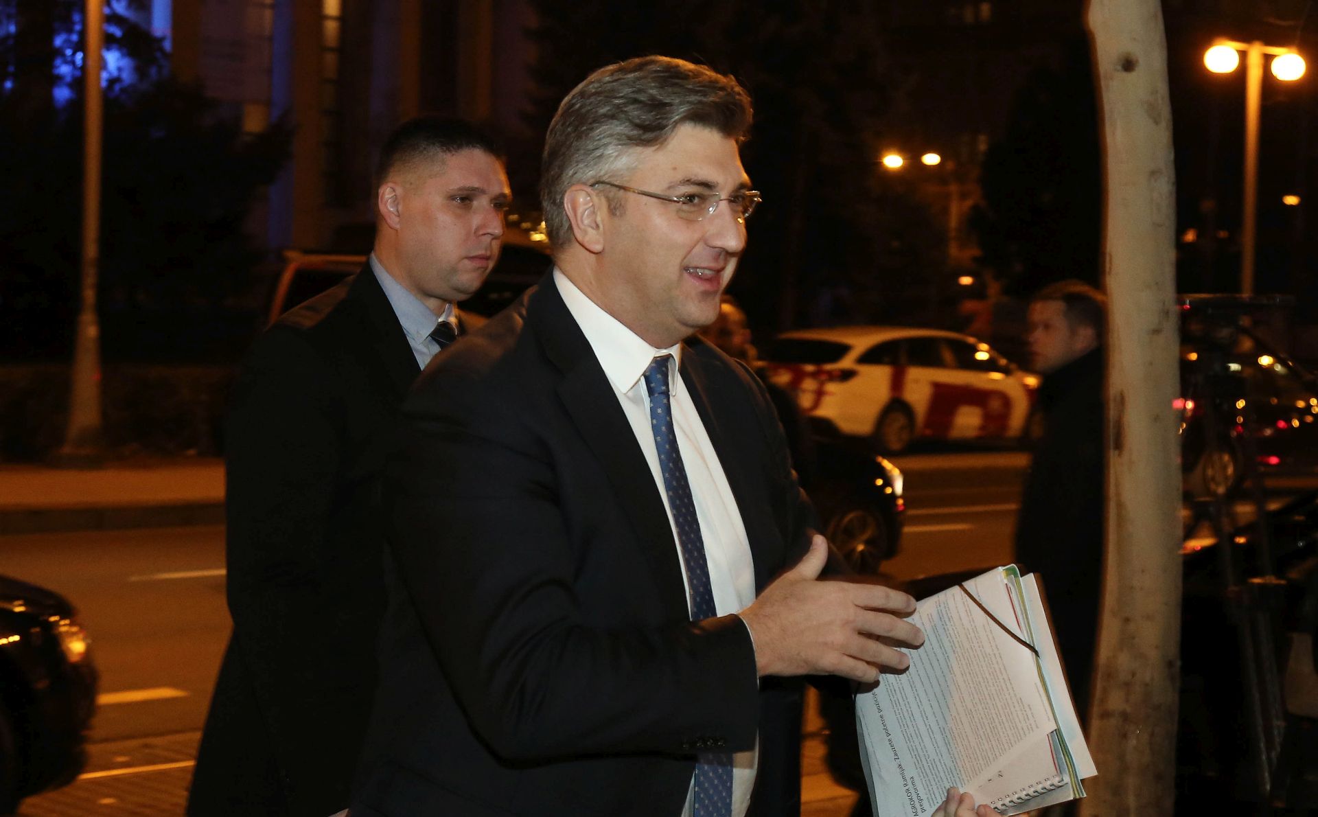 Zagreb, 21.12.2017 - Održana je Ssjednica Predsjedništva i Nacionalnog vijeća HDZ-a.Na slici Andrej Plenković.
foto HINA/ Tomislav PAVLEK /tp