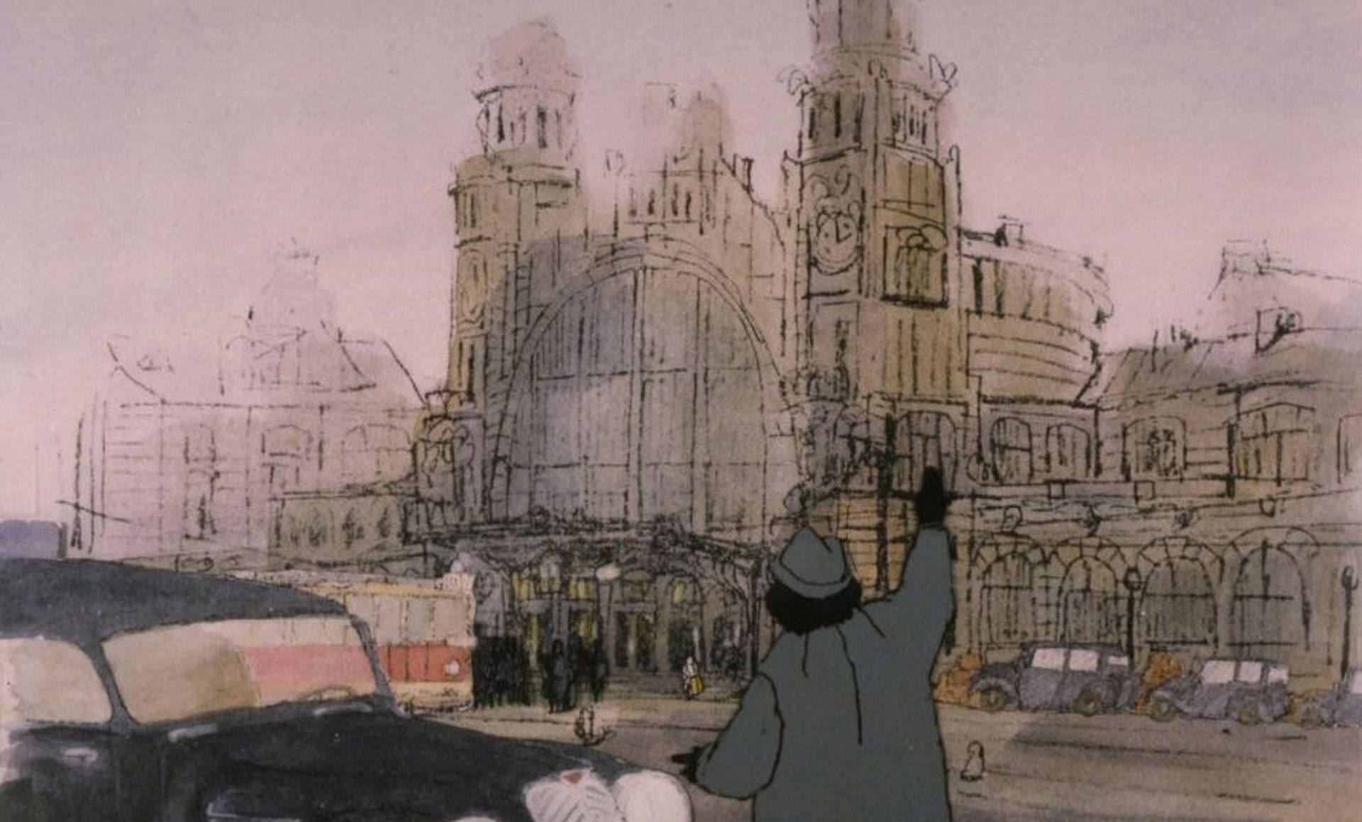 Zargeb, 12.01.2018. - Animator, redatelj i producent Paul Fierlinger dobitnik je Nagrade za ivotno djelo ovogodinjeg, 28. Svjetskog festivala animiranog filma - Animafest Zagreb, koja æe mu se dodijeliti na sveèanosti otvorenja, 4. lipnja u kinu Europa. Na fotografiji isjeèak iz animiranog filma "Nacrtano po sjeæanju".
foto HINA/ Animafest Zagreb/ ml