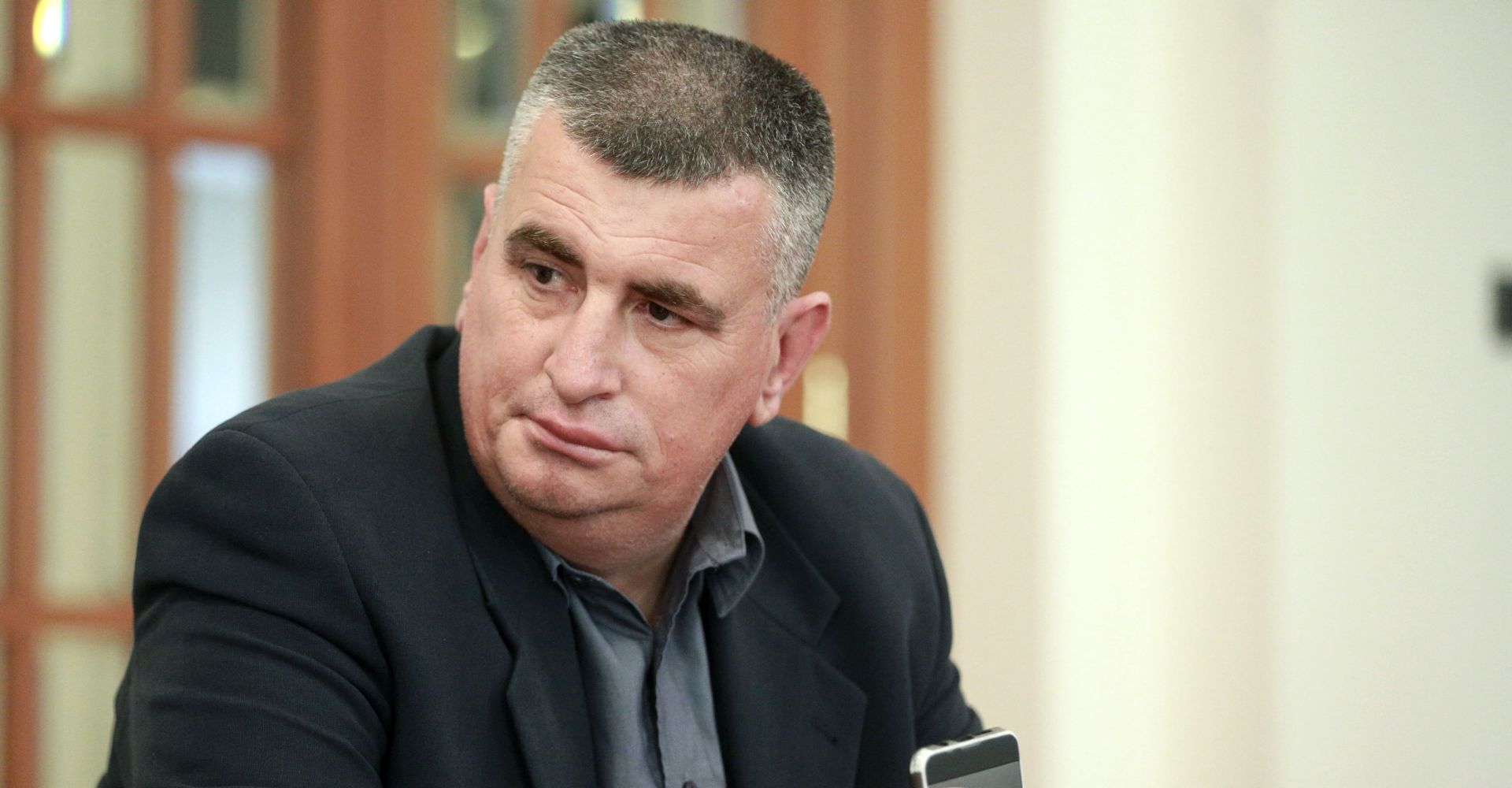 Zagreb, 18.1.2018 - Konferencija za medije Mosta nezavisnih lista na temu "Prijedlog zakona o sprječavanju pranja novca i financiranja terorizma. Na slici Miro Bulj.
Foto HINA/ Dario GRZELJ/ dag