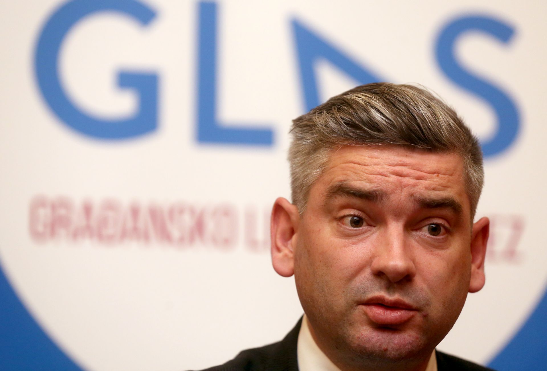 Zagreb, 21.01.2018 - Konferencija nakon sastanak predsjednitava GLAS-a, IDS-a i Pametno, na kojem su razgovarali o daljnjim modalitetima suradnje tih stranaka u iduæem razdoblju. Na fotografiji Boris Miletiæ. foto HINA/ Daniel KASAP/ dk