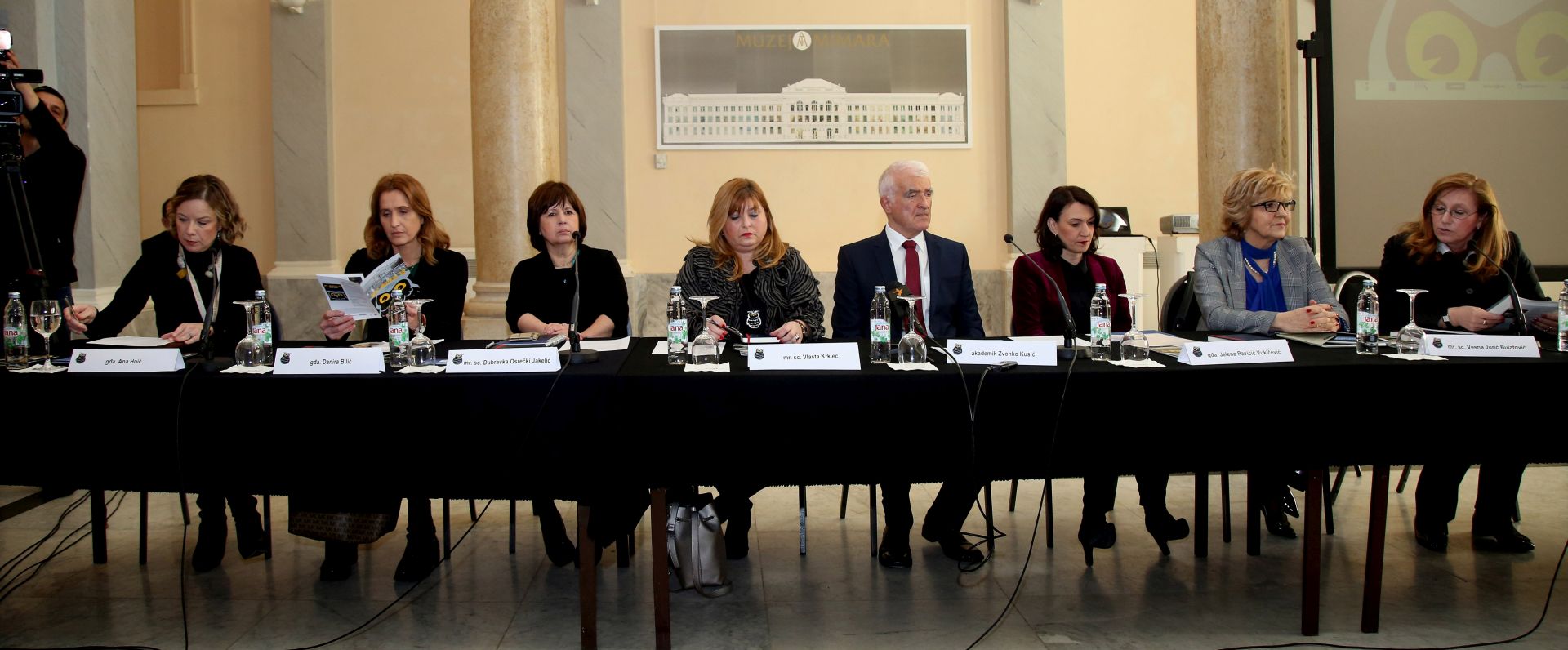 Zagreb, 24.01.2018 - Na konferenciji za medije u Muzeju Mimara najavljen je program Noæi muzeja 2018., koja æe se na temu Muzeji i sport odrati 24. sijeènja od 18 sati do jedan iza ponoæi u vie od 200 muzeja, galerija, ustanova, udruga i klubova. foto HINA /Zvonimir KUHTIÆ/ zk