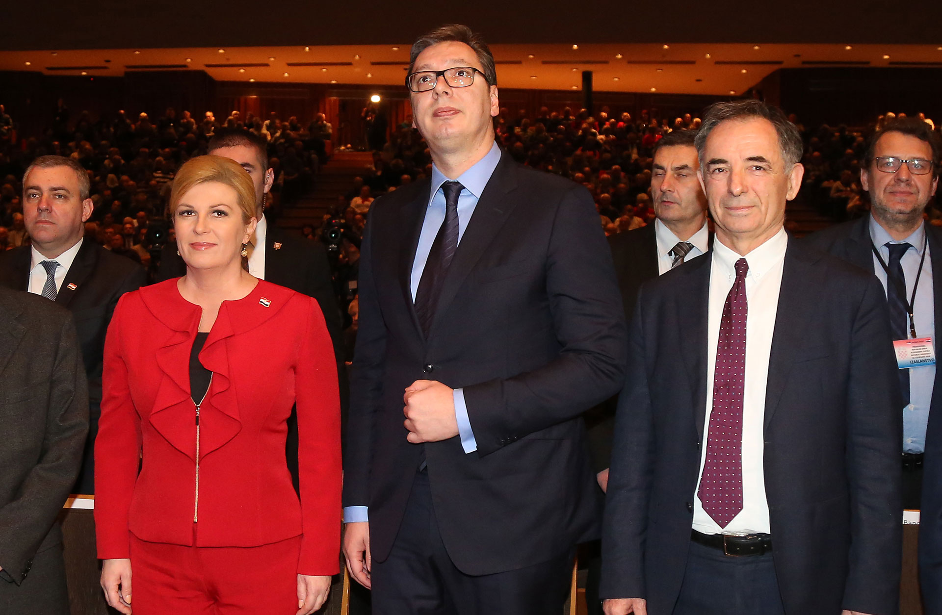 Vučić, Kolinda, Pupovac