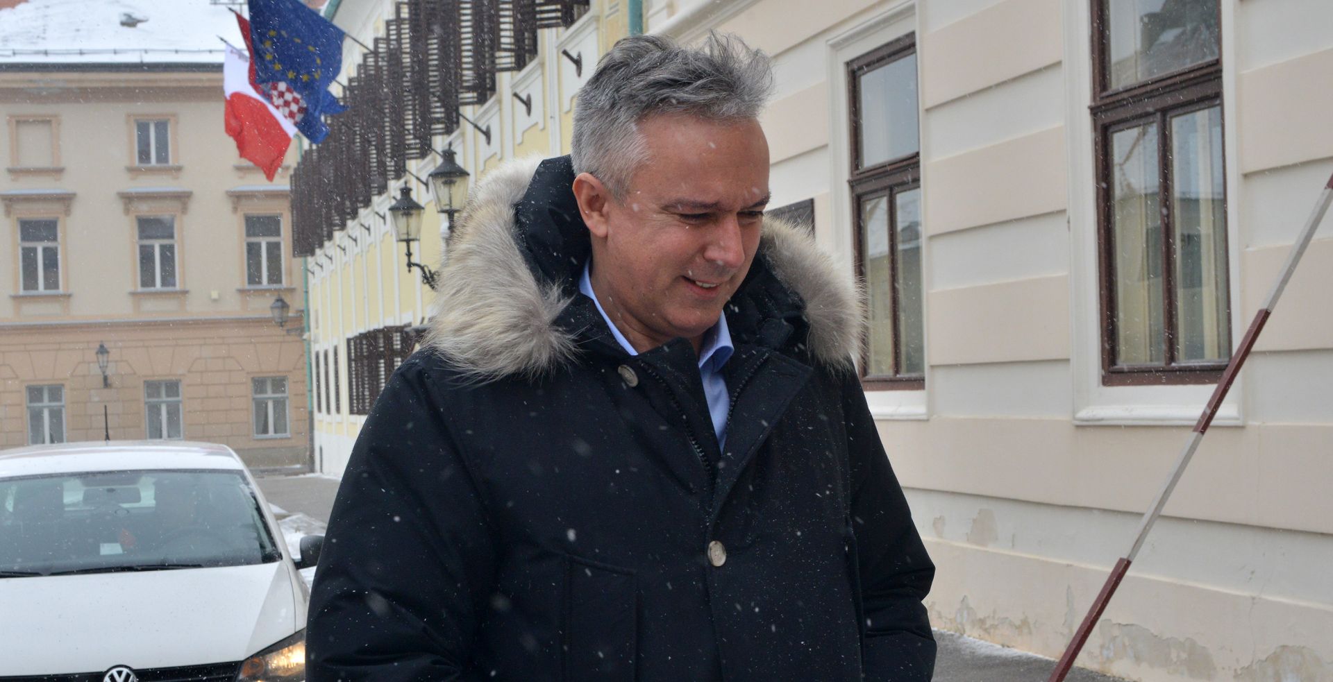 Zagreb, 26.02.2018 - Sastanak vladajuće koalicije sa premijerom u Banskim dvorima. Na fotografiji Darinko Kosor.
foto HINA/ Admir BULJUBAŠIĆ/ abu