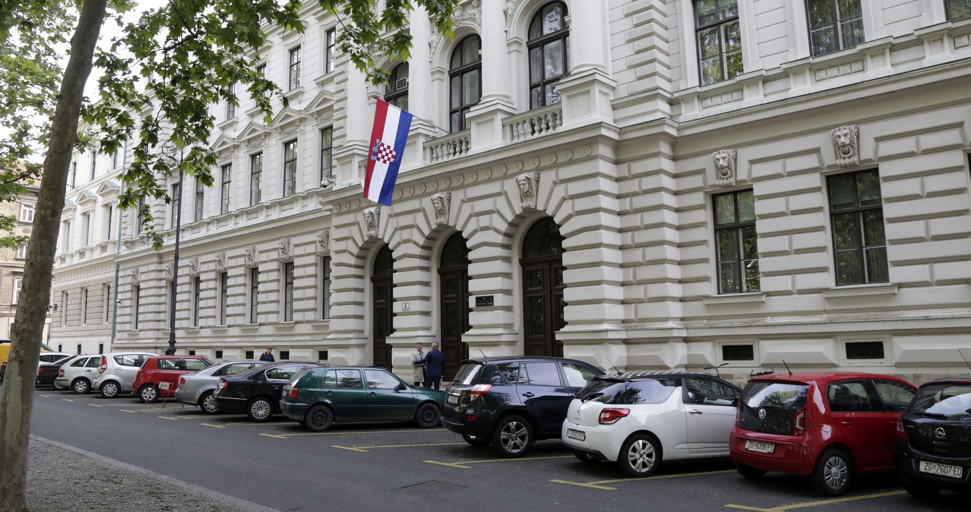 Zagreb, 16.05.2016 - Pripremno roèite za novo suðenje u sluèaju Fimi media. Na fotografiji upanijski sud u Zagrebu.
foto HINA/ Denis CERIÆ /dc