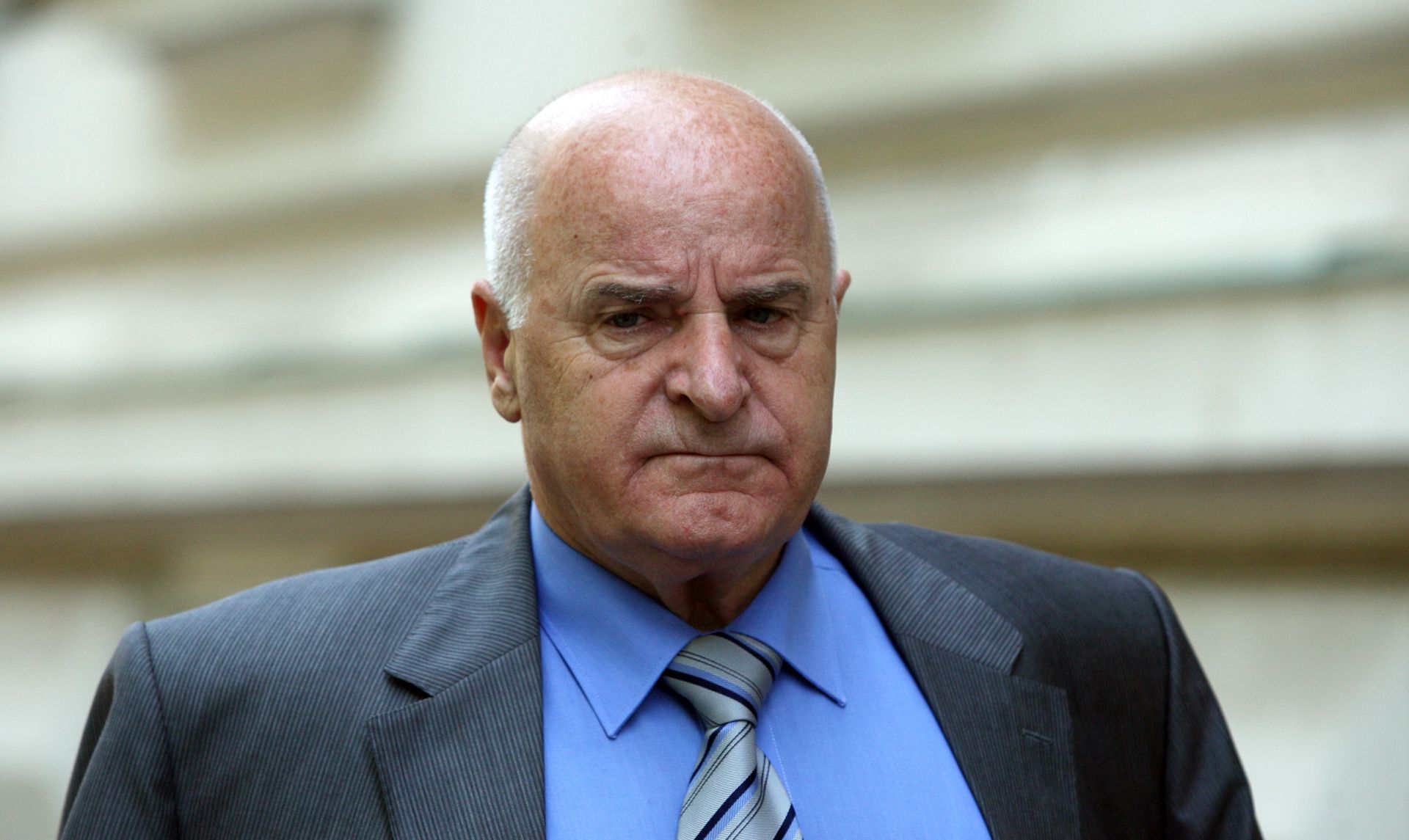 Zagreb, 20.06.2012 - Ivan Jarnjak dolazi na upanijski sud u Zagrebu na nastavak suðenja  bivem premijeru Ivi Sanaderu, njegovoj bivoj stranci HDZ-u i ostalima okrivljenima u sluèaju Fimi medija.
foto FaH/ Damir SENÈAR /ds
