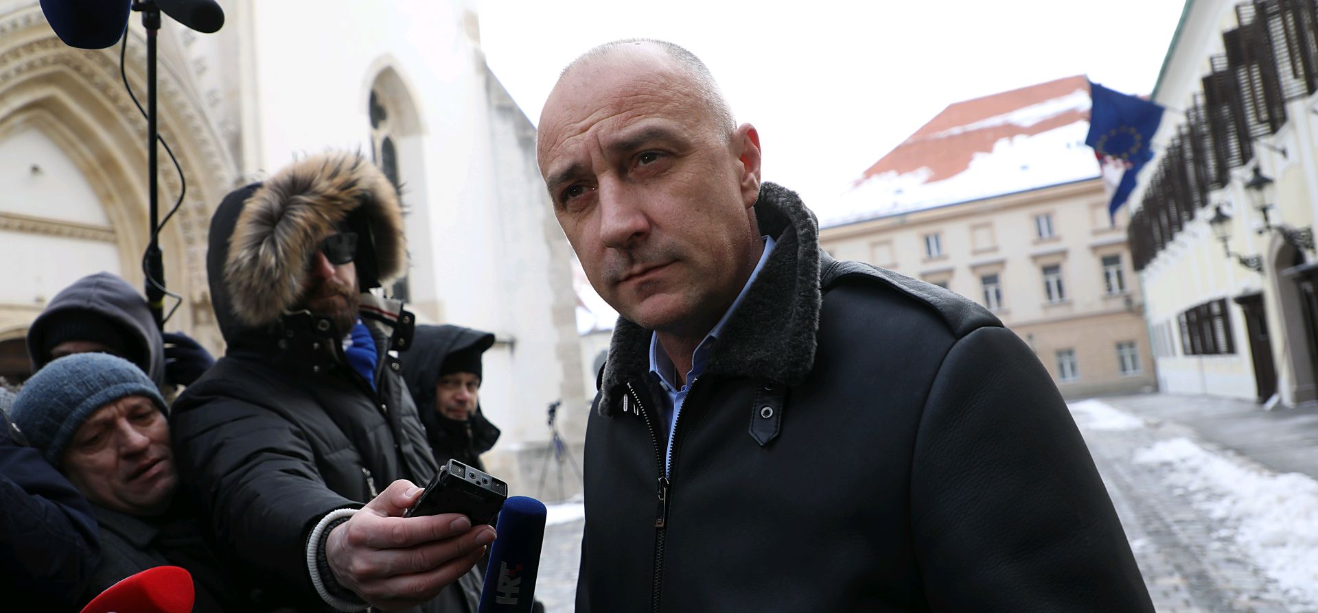 Zagreb, 27.02.2018. - Predsjednik HNS-a Ivan Vrdoljak rekao je u utorak uoèi sjednice Vlade na èijem je dnevnom redu prijedlog za imenovanje novog izvanrednog povjerenika te njegove zamjenice u trgovaèkom drutvu Agrokor, da premijer Andrej Plenkoviæ ima podrku HNS-a i da su prihvatili njegov prijedlog za novog povjerenika i zamjenicu.
foto HINA/ Lana SLIVAR DOMINIÆ/ ua