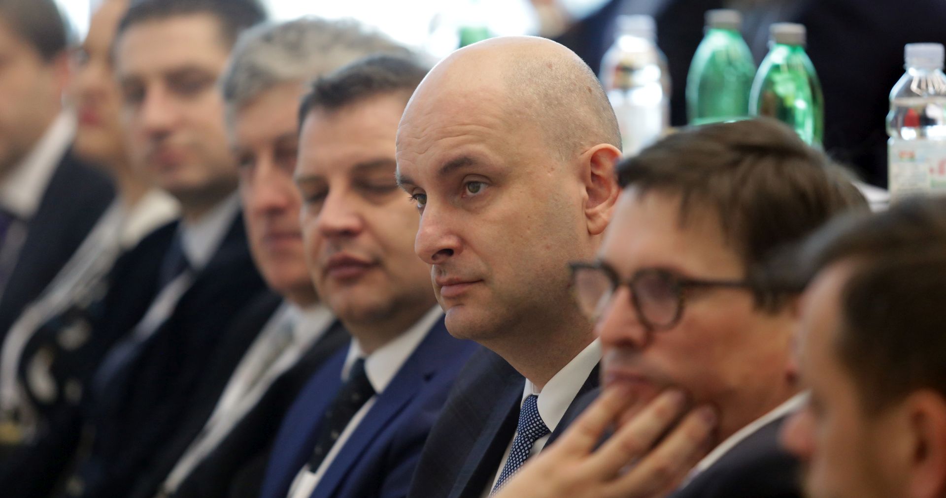 Osijek, 6.3.2018. - Treæa nacionalna poljoprivredna konferencija "Slavonika", èiji je slogan "Inspiriramo poljoprivredu", otvorena je na Poljoprivrednom fakultetu u Osijeku. Na slici ministar poljoprivrede Tomislav Toluiæ.
foto HINA/ ua