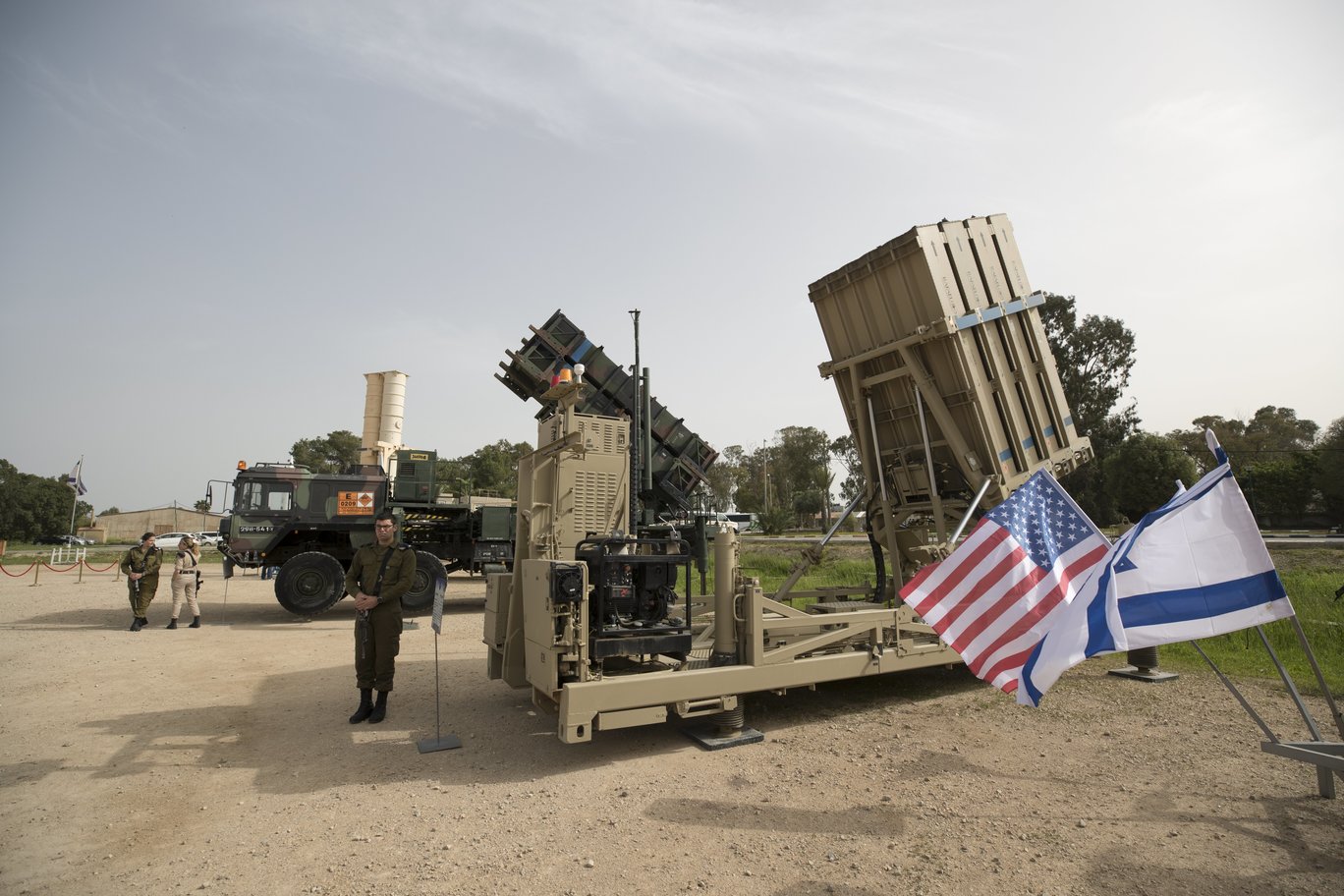 epa06589305 An Israeli soldier next to an Patriot missile defense system at the Israeli Air Force Base of Hatzor, in central Israel, 08 March 2018 during a joint IDF-US military exercise 'Juniper Cobra  2018'. The ninth 'Juniper Cobra' exercise runs from 04 - 15 March 2018. Over 2,500 US troops deployed in Europe will be participating in the exercise, alongside 2,000 Israeli Aerial Defense troops. The exercise simulates a scenario in which US forces would deploy to Israel in order to aid the IDF Aerial Defense forces, The simulations will include the use of the 'Arrow,' 'Iron Dome', 'Patriot', and 'David's Sling' Systems, that were declared operational in April 2017.  EPA/ATEF SAFADI