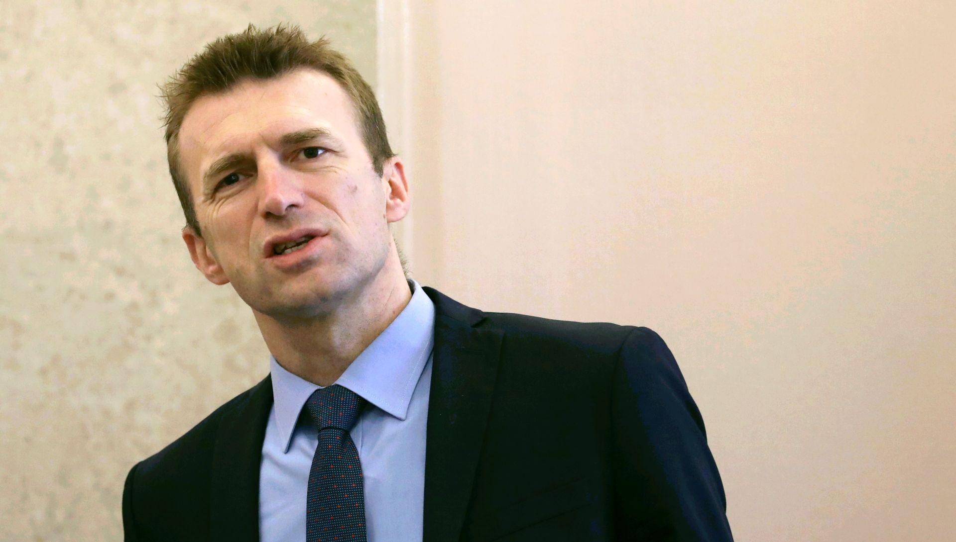 Zagreb, 22.03.2018. - Nastavak sjednice Hrvatskog sabora. Na fotografiji dravni tajnik Ministarstva znanosti i obrazovanja Matko Glunèiæ. foto HINA/ Lana SLIVAR DOMINIÆ/ lsd