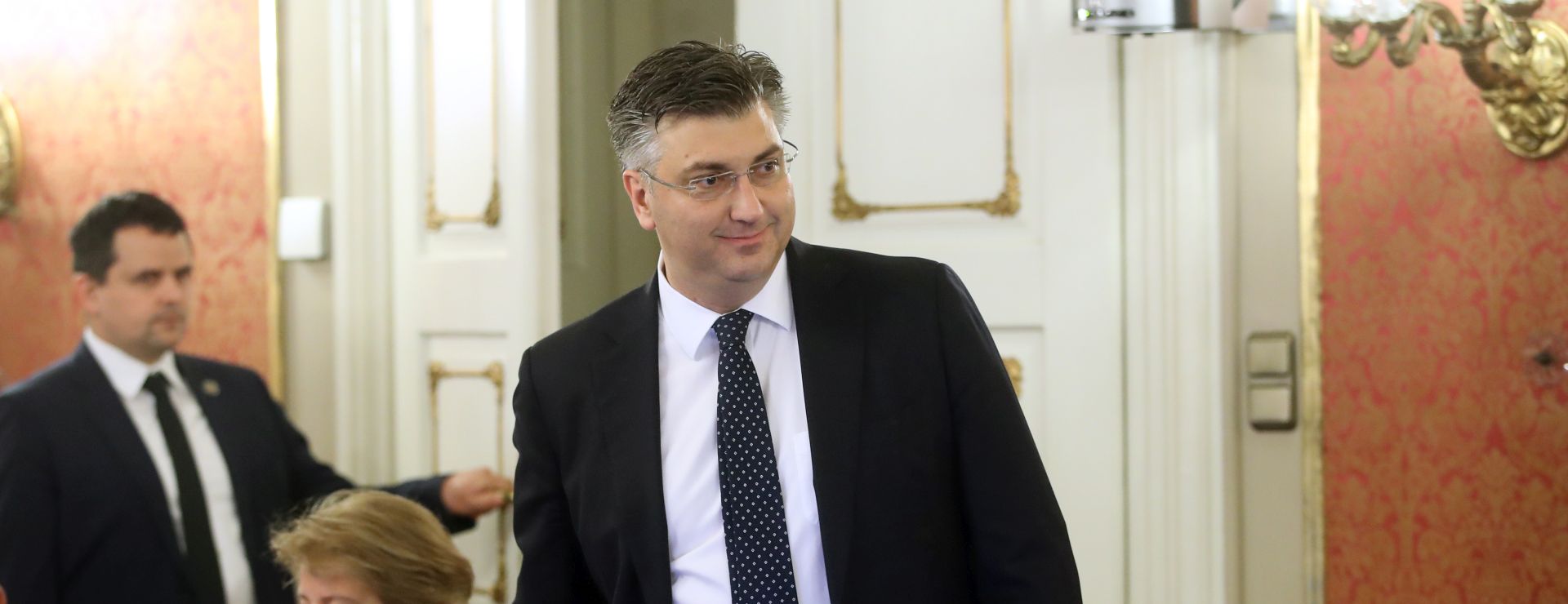 Zagreb, 05.04.2018 - Predsjednik Vlade Andrej Plenkoviæ tijekom sjednice Vlade RH.
foto HINA/ Damir SENÈAR /ds