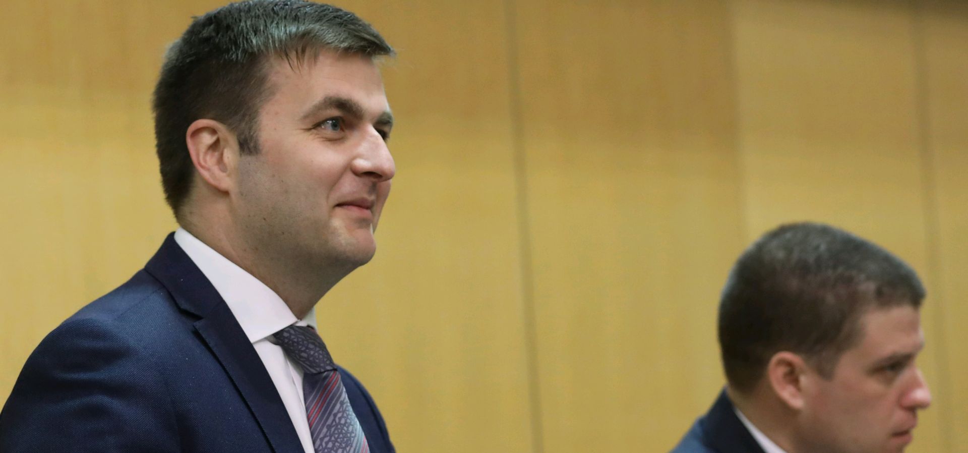 Zagreb, 11.4.2018.- Aktualnim prijepodnevom, u kojem æe èlanovi hrvatske Vlade odgovarati na pitanja zastupnika, Hrvatski sabor poèeo je novu sjednicu. Na slici ministar Tomislav Æoriæ. foto HINA/ Lana SLIVAR DOMINIÆ/ lsd