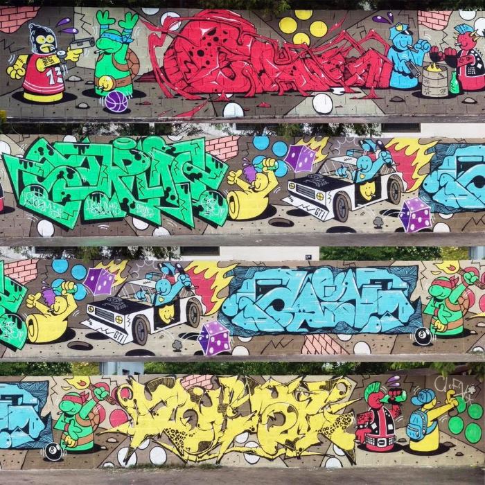 FOTO: Graffiti na gradele