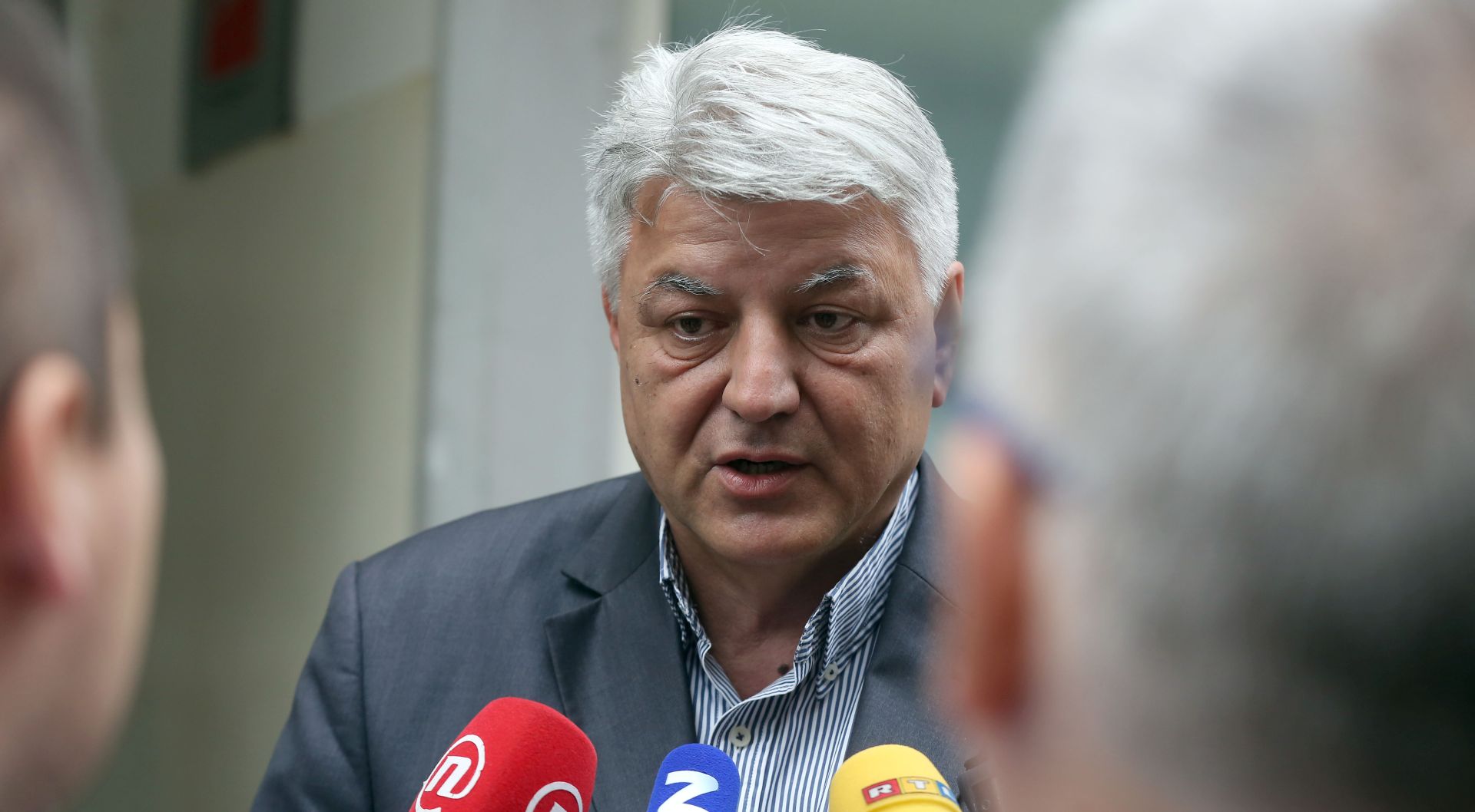 Zagreb, 06.05.2018 - Sjednica Glavnog odbora SDP-a. Na fotografiji Zlatko Komadina.
foto HINA/ Denis CERIÆ /dc
