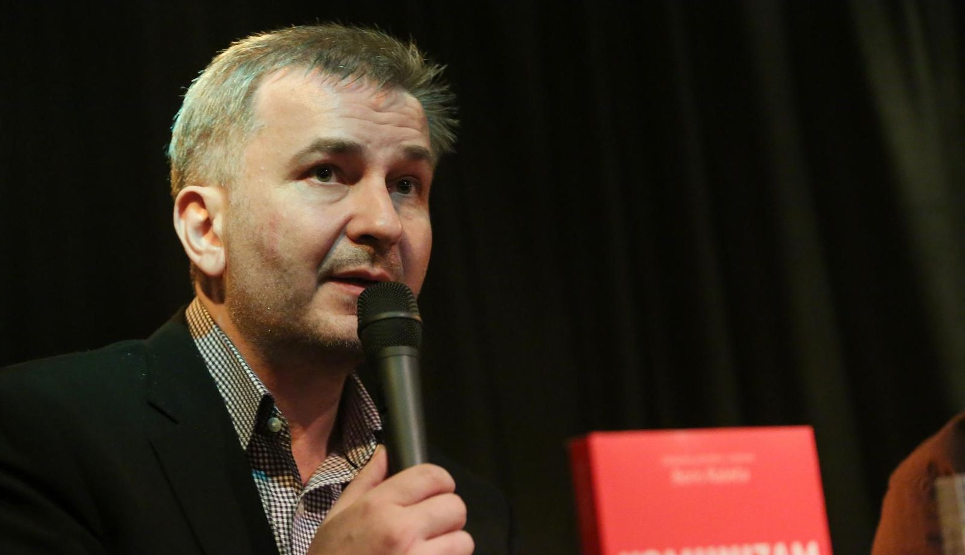 07.03.2018., Zagreb - U kulturnom centru Mesnicka predstavljene su knjige Borisa Rasete: Staljinove ubojice -Tito i Krleza i Komunizam.
Photo: Borna Filic/PIXSELL