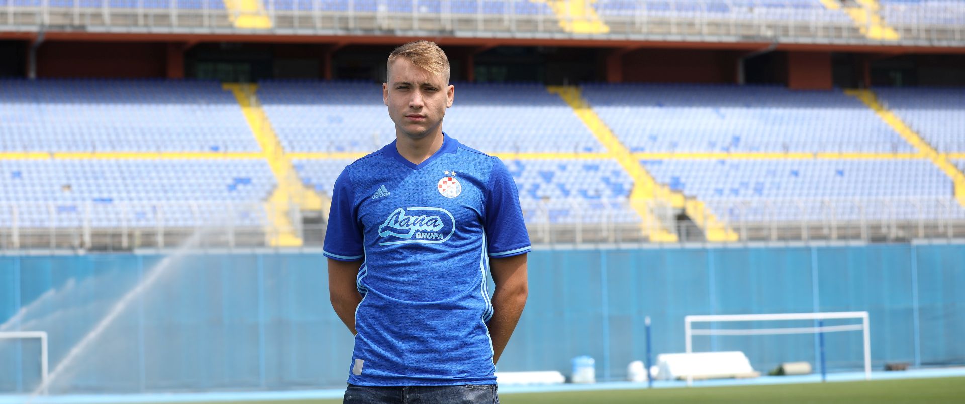 Zagreb, 27.06.2018. - Lovro Majer potpisao je petogodinji ugovor s GNK Dinamo. Na fotografiji Lovro Majer. foto HINA/ Lana SLIVAR DOMINIÆ/ lsd