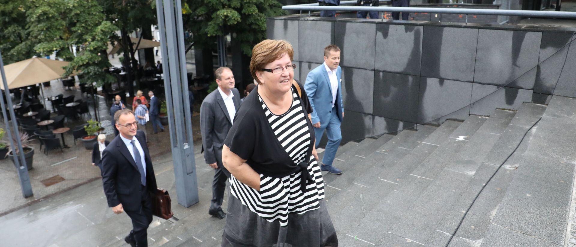 Zagreb, 04.07.2018 - U dvorani Koarkakog centra Draen Petroviæ (Cibona) u Zagrebu u srijedu u 8,00 sati zapoèela je registracija vjerovnika Agrokora, koji æe na zavrnom roèitu glasovati o nagodbi. Na slici Marica Vidakoviæ.
foto HINA/ Lana SLIVAR DOMINIÆ/ ik