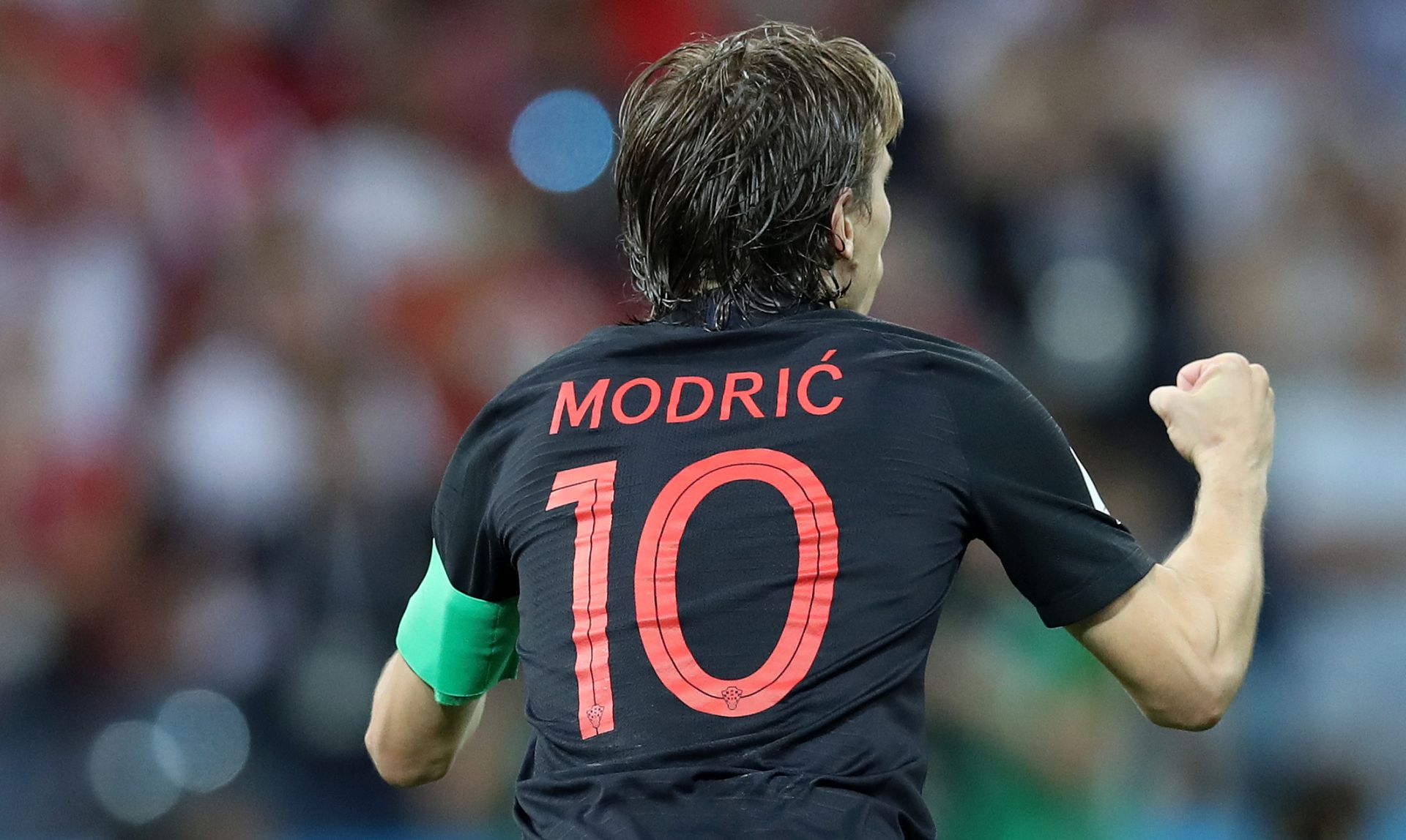 Soèi, 07.07.2018. - Utakmica èetvrtfinala Svjetskog nogometnog prvenstva Rusija 2018 izmeðu reprezentacija Hrvatske i Rusije na Fit stadionu. Na fotografiji Luka Modriæ. foto HINA/ Damir SENÈAR/ lsd