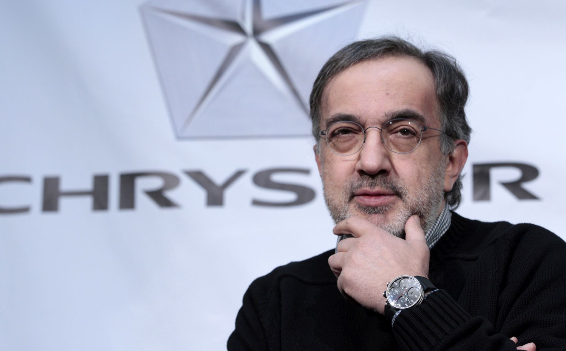 epa06909243 (FILE) - Chrysler Group LLC Chairman and CEO Sergio Marchionne at an announcement they are going to move seventy employees in to the historic Dime Building and are going to rename the building Chrysler House in Detroit, Michigan USA on 30 April 2012 (re-issued 25 July 2018). According to reports, Marchionne died on 25 July 2018 in a Zurich hospital following a surgery and suffering complications.  EPA/JEFF KOWALSKY