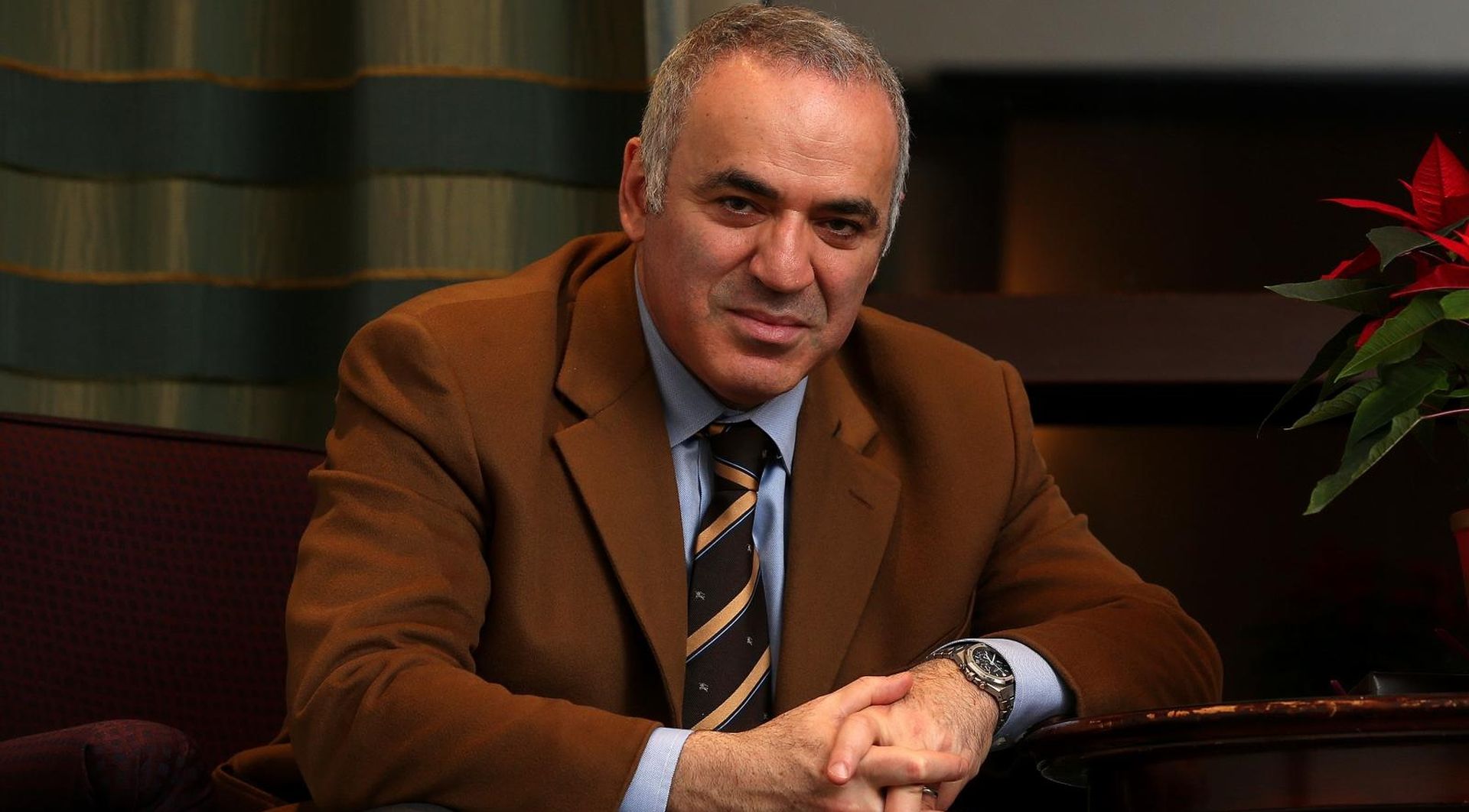 28.12.2015., Zagreb - Proslavljeni ruski sahovski velemajstor, bivsi svjetski prvak Gari Kasparov. 
Photo: Robert Anic/PIXSELL