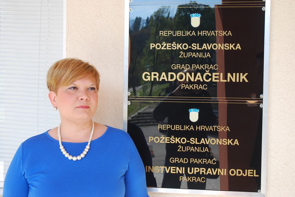 FOTO: Anamarija Blažević, gradonačelnica Pakraca