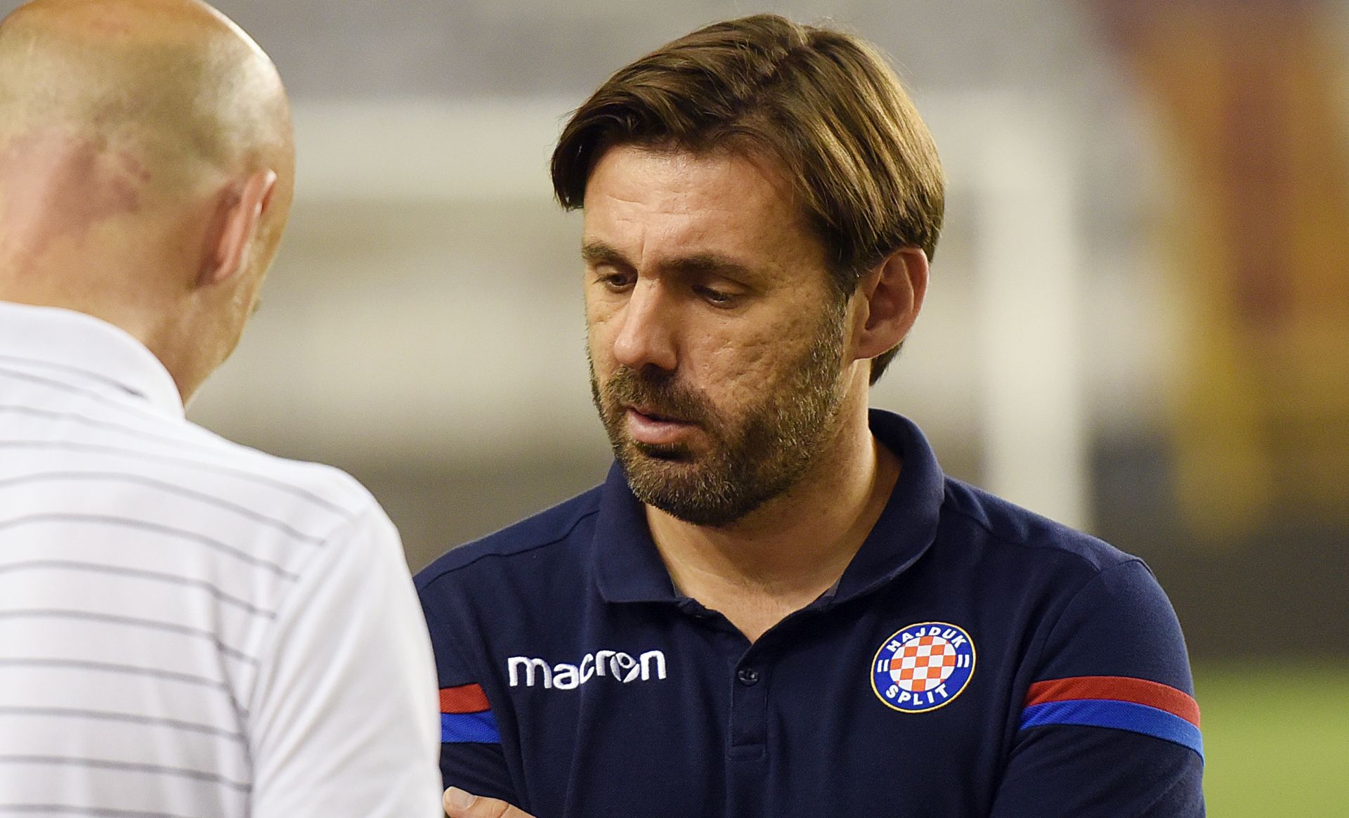 Split, 8.8.2018 - Trening Hajduka uoči utakmice sa FCSB koja će se odigrati sutra na Poljudu. Na slici Željko Kopić.                                           
foto HINA/ Mario STRMOTIĆ/ ms