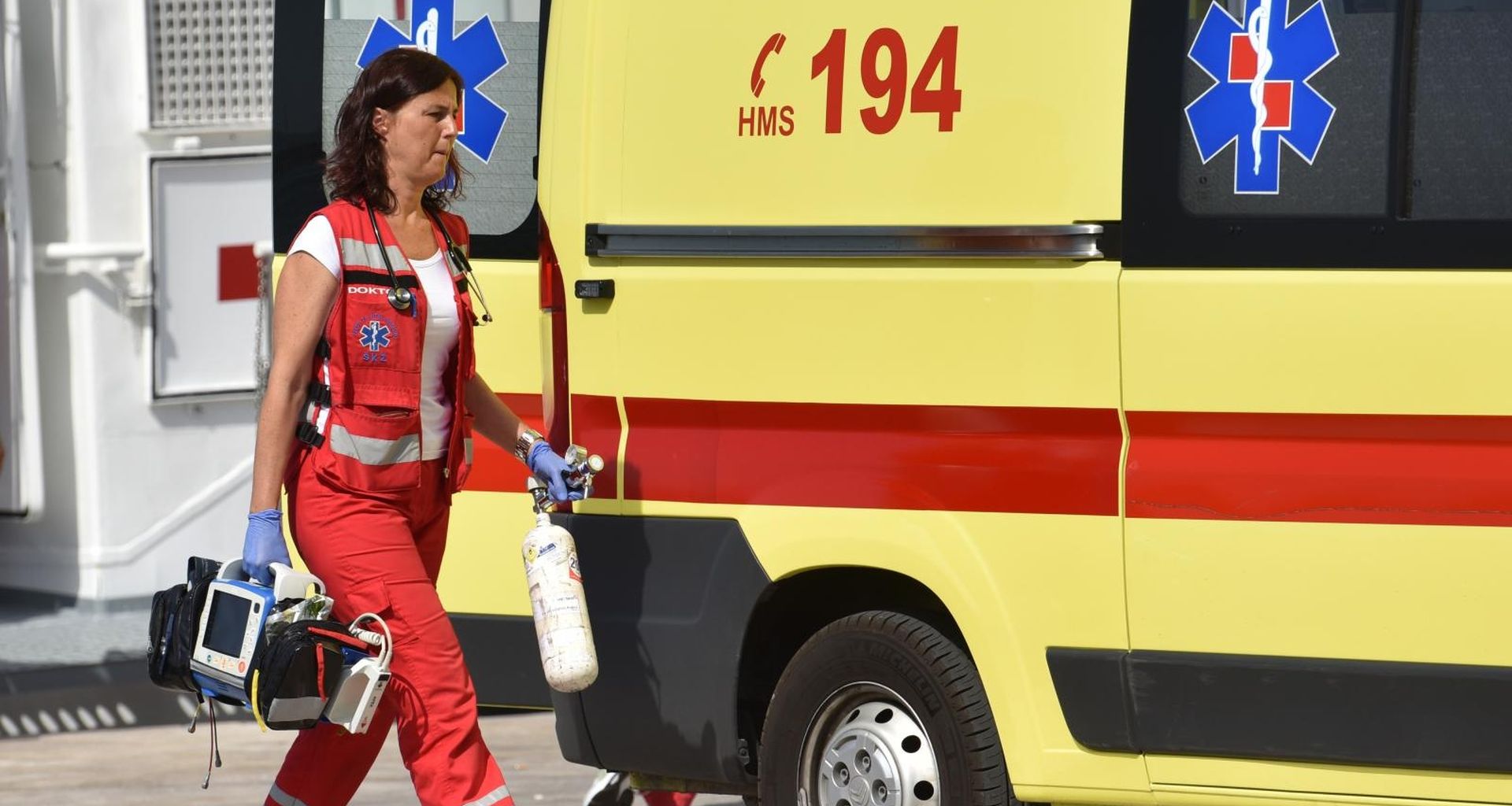 10.07.2017., Sibenik - Dolaskom ljeta i turisticke sezone ucestale su intervencije pruzanja pomoci domacim i stranim gostima na otocima sibenskog arhipelaga. Photo: Dusko Jaramaz/PIXSELL