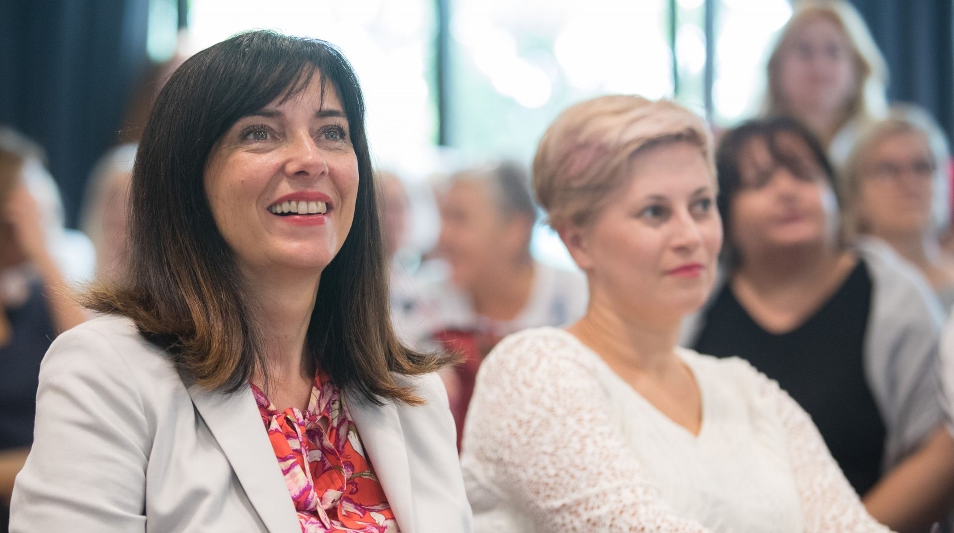 Zagreb: Ministrica Divjak nazočila završnim pripremama pred početak nove školske godine 25.08.2018., Zagreb - Ministrica znanosti i obrazovanja prof. dr. sc. Blazenka Divjak nazocila je zavrsnim pripremama pred pocetak nove skolske godine mentora zaduzenih za edukaciju i potporu skolama i uciteljima tijekom eksperimentalne faze kurikularne reforme. Blazenka Divjak, 
Photo: Davor Puklavec/PIXSELL