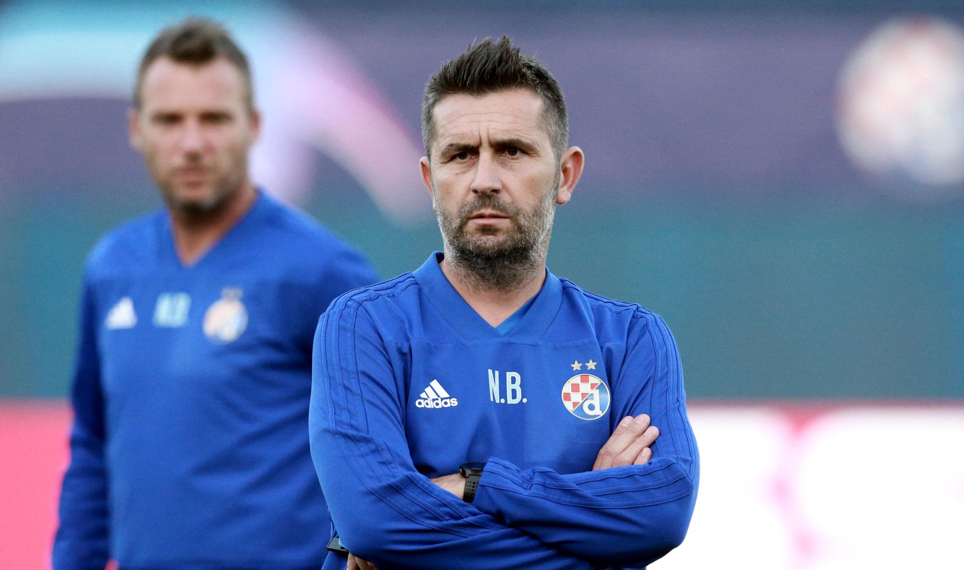 Zagreb, 27.8.2018 - Trening GNK Dinama uoči uzvratne utakmice play offa UEFA Lige prvaka između GNK Dinamo i BSC Young Boys. Na slici trener Nenad Bjelica.
Foto HINA/ Dario GRZELJ/ dag