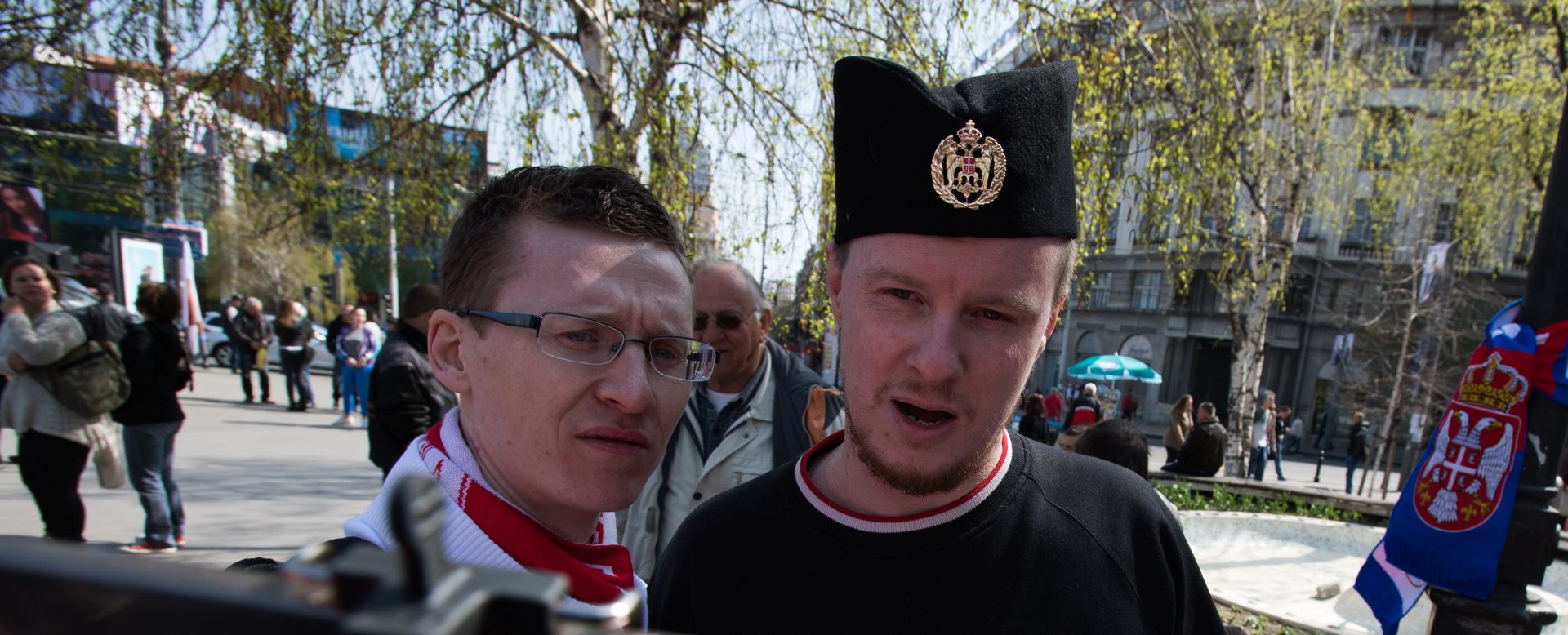 25.03.2017., Beograd, Srbija - Predizborni skup predsjednickog kandidata Srpske radikalne stranke (SRS) Vojislava Seselja odrzan je na Trgu Republike. 
Photo: Srdjan Ilic/PIXSELL