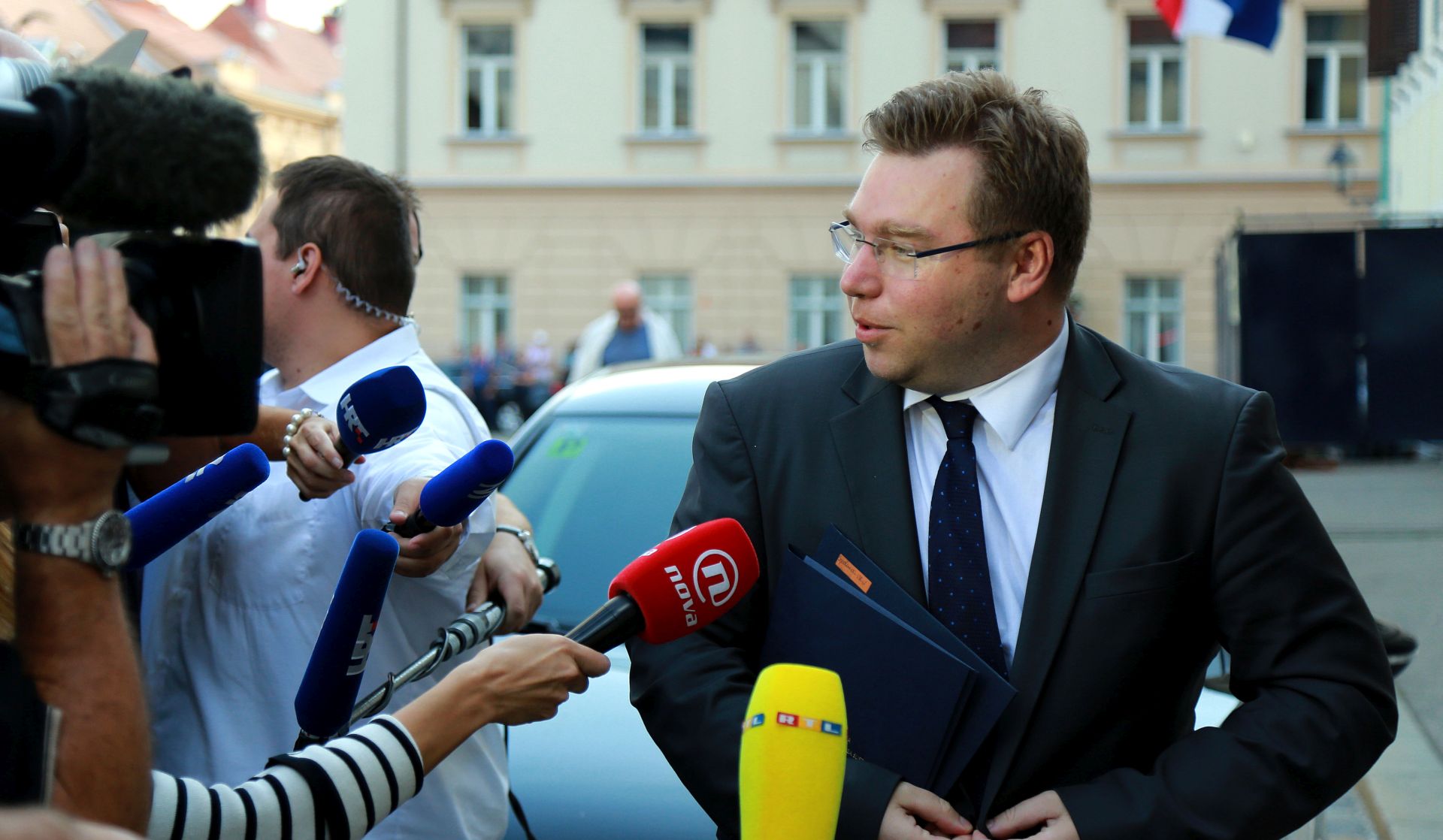 Zagreb, 20.09.2018 - Redovita  Sjednica Vlade Republike Hrvatske. Na slici Milan Pavić.
 foto HINA/ Tomislav PAVLEK /tp