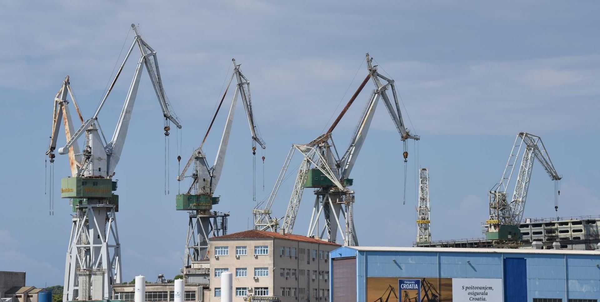 Pula: Brodogradilište Uljanik 04.09.2018., Pula - Brodogradiliste Uljanik. Photo: Dusko Marusic/PIXSELL