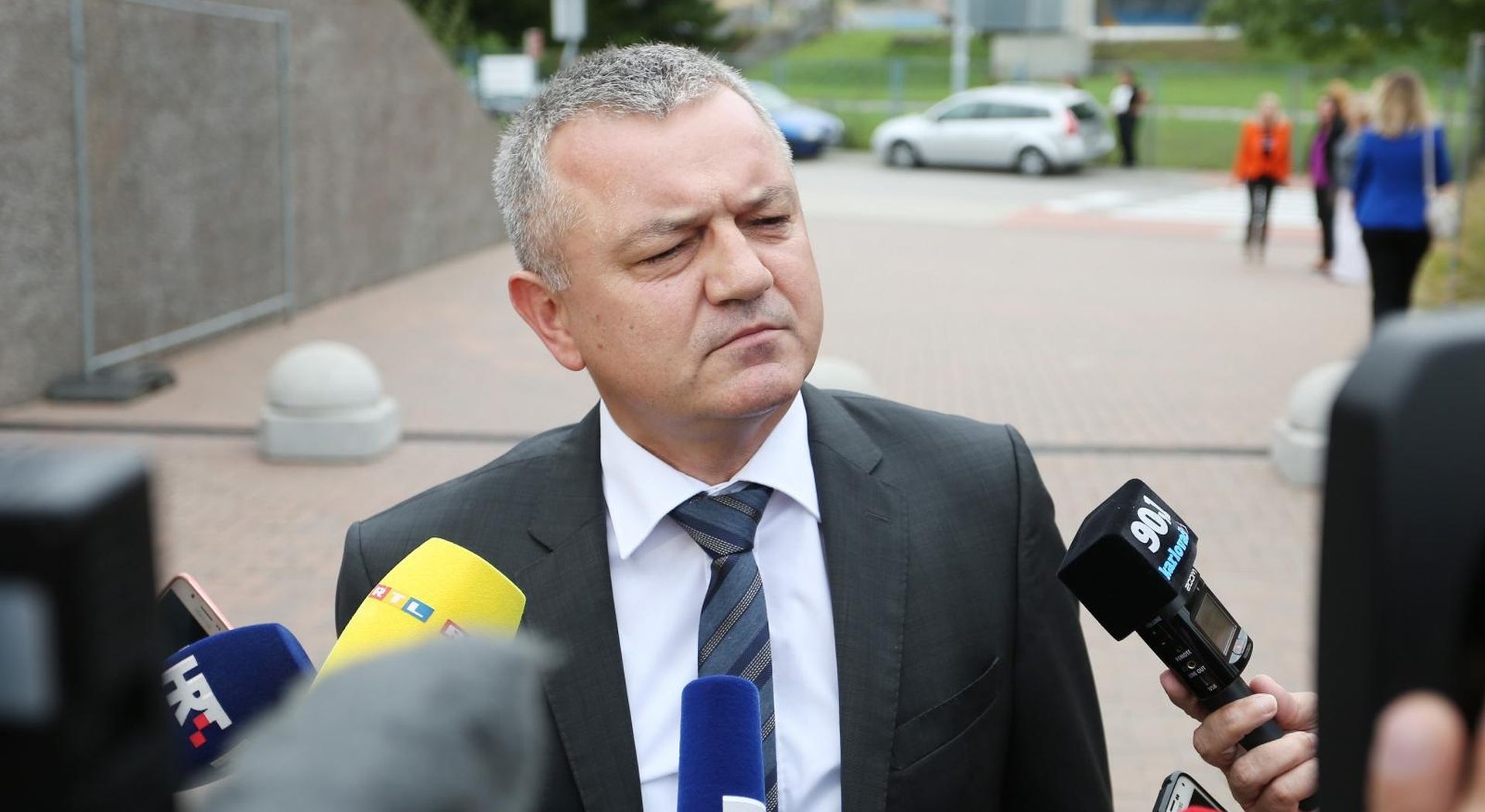 04.09.2018., Karlovac - Sjednica Predsjednistva i Nacionalnog vijeca HDZ-a. Darko Horvat. 
Photo: Kristina Stedul Fabac/PIXSELL