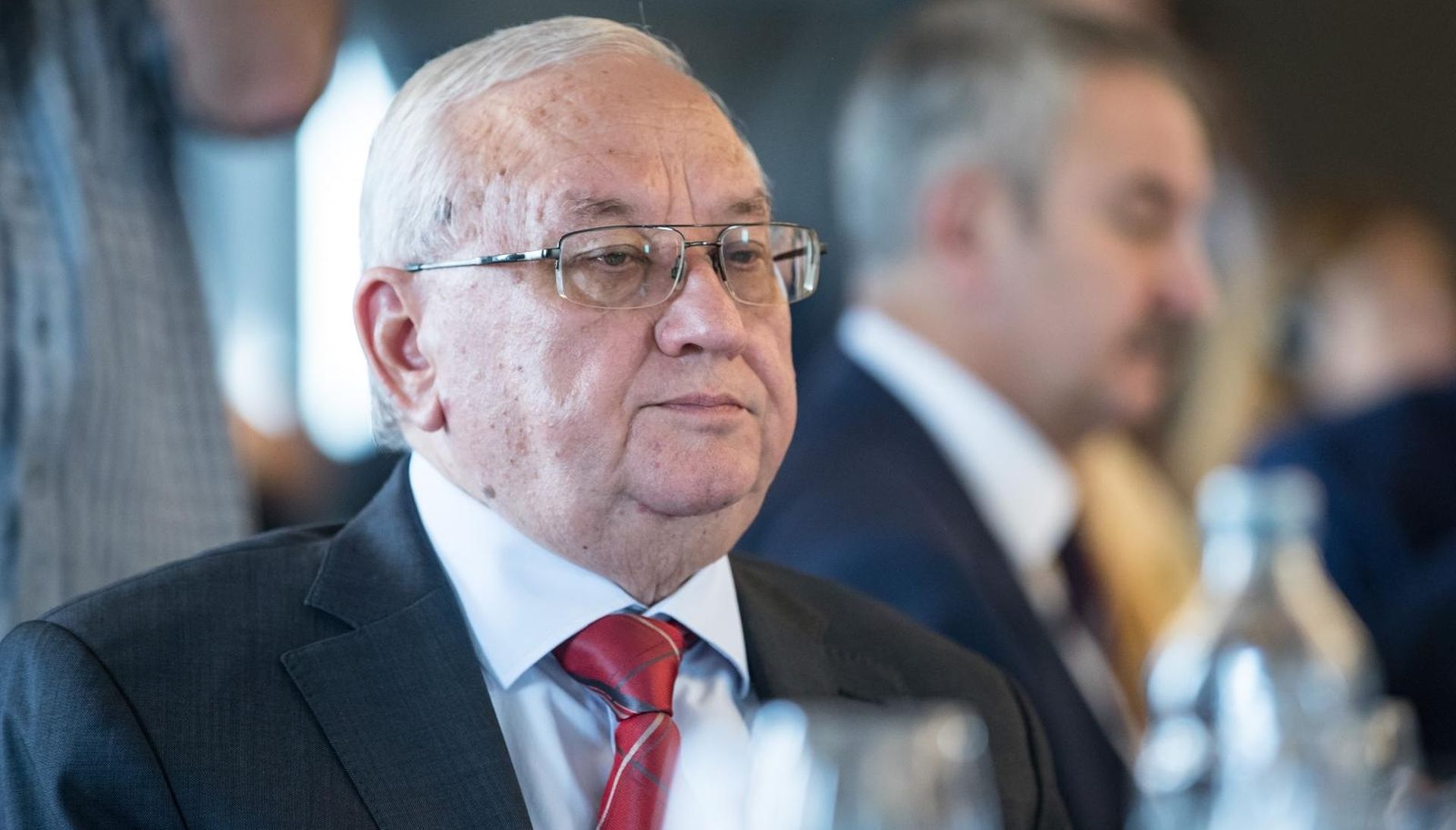 08.06.2018., Zagreb  - U hotelu Westin odrzan je Gospodarski forum Zagreb - Sankt Peterburg. Ruski veleposlanik Anvar Azimov. Photo: Davor Puklavec/PIXSELL