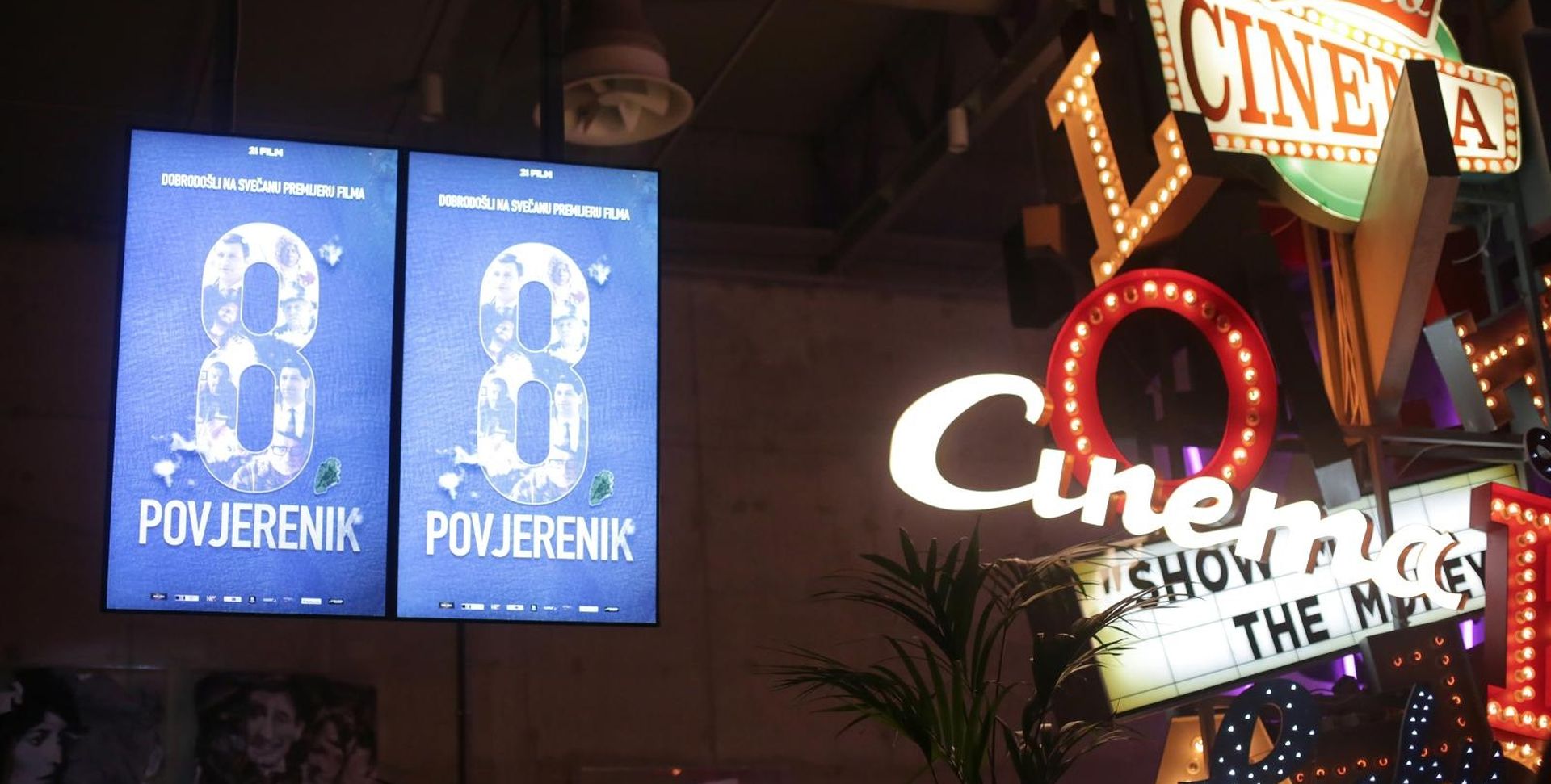 09.01.2018., Zagreb - Premijera filma Osmi povjerenik redatelja Ivana Salaja u Kaptol Boutique Cinema. 
Photo: Luka Stanzl/PIXSELL