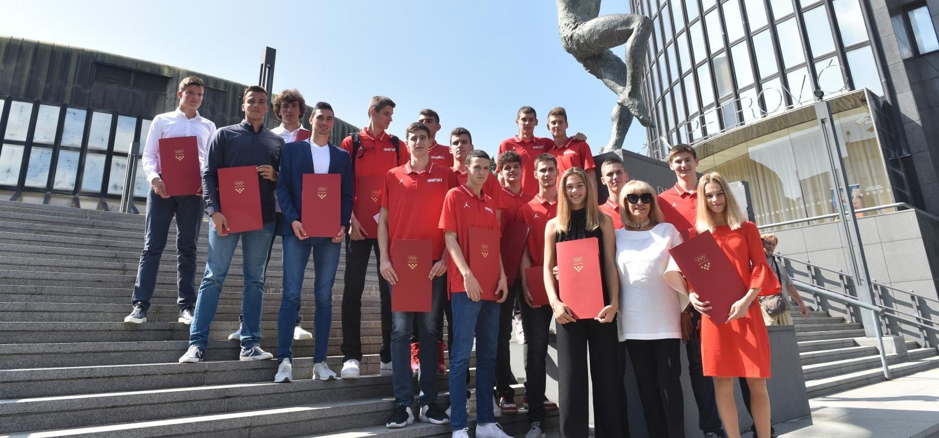 Zagreb: Mladim sportašima svečano uručene nagrade Dražen Petrović 10.09.2018., Zagreb-U Memorijalnom centru Drazen Petrovic svecano su dodijeljene nagrade Drazen Petrovic darovitim mladim sportasima i ekipama za izvanredne sportske rezultate.
Photo: Davor Visnjic/PIXSELL